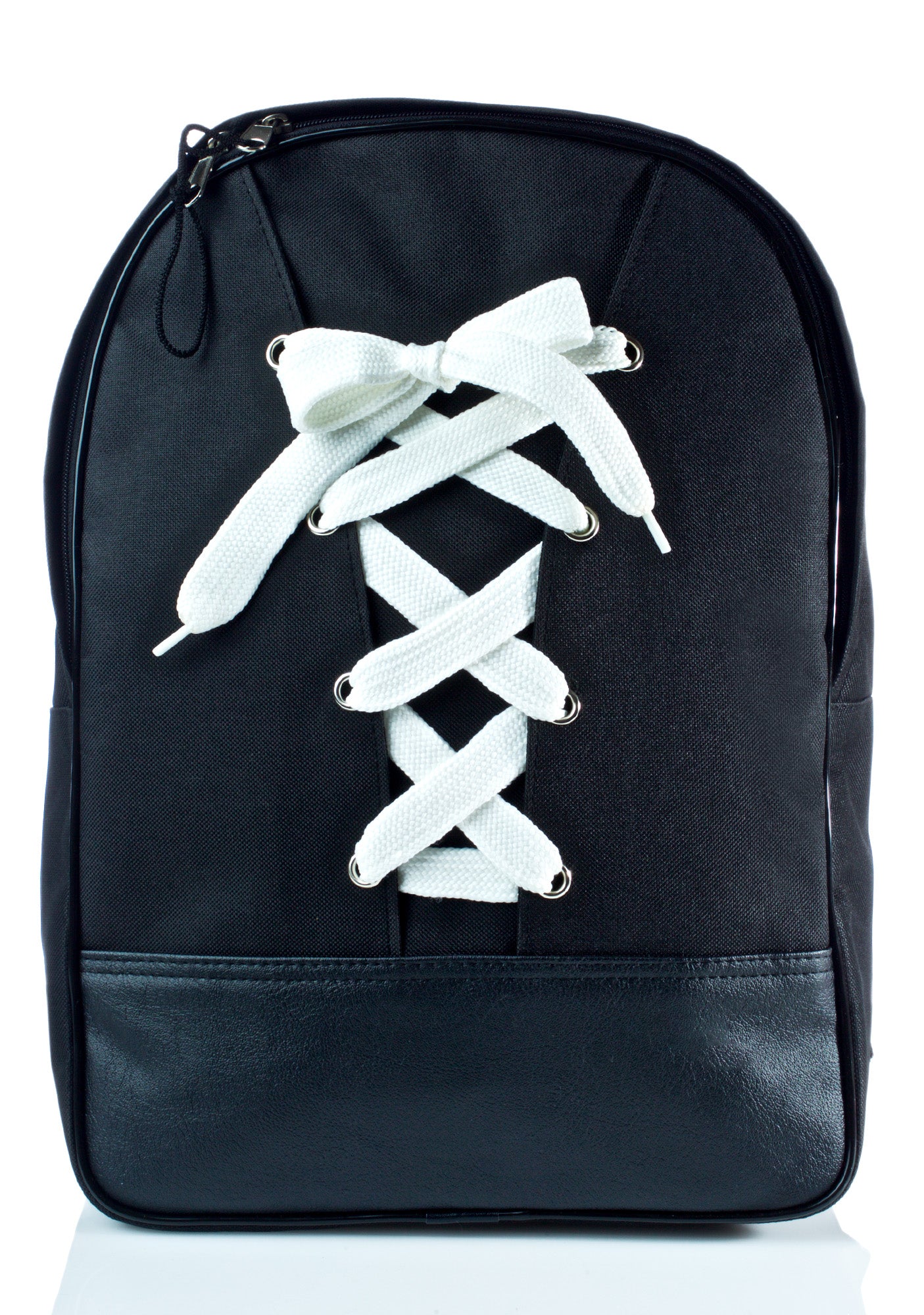 Crossed Wires Lace-Up Backpack - Image 2