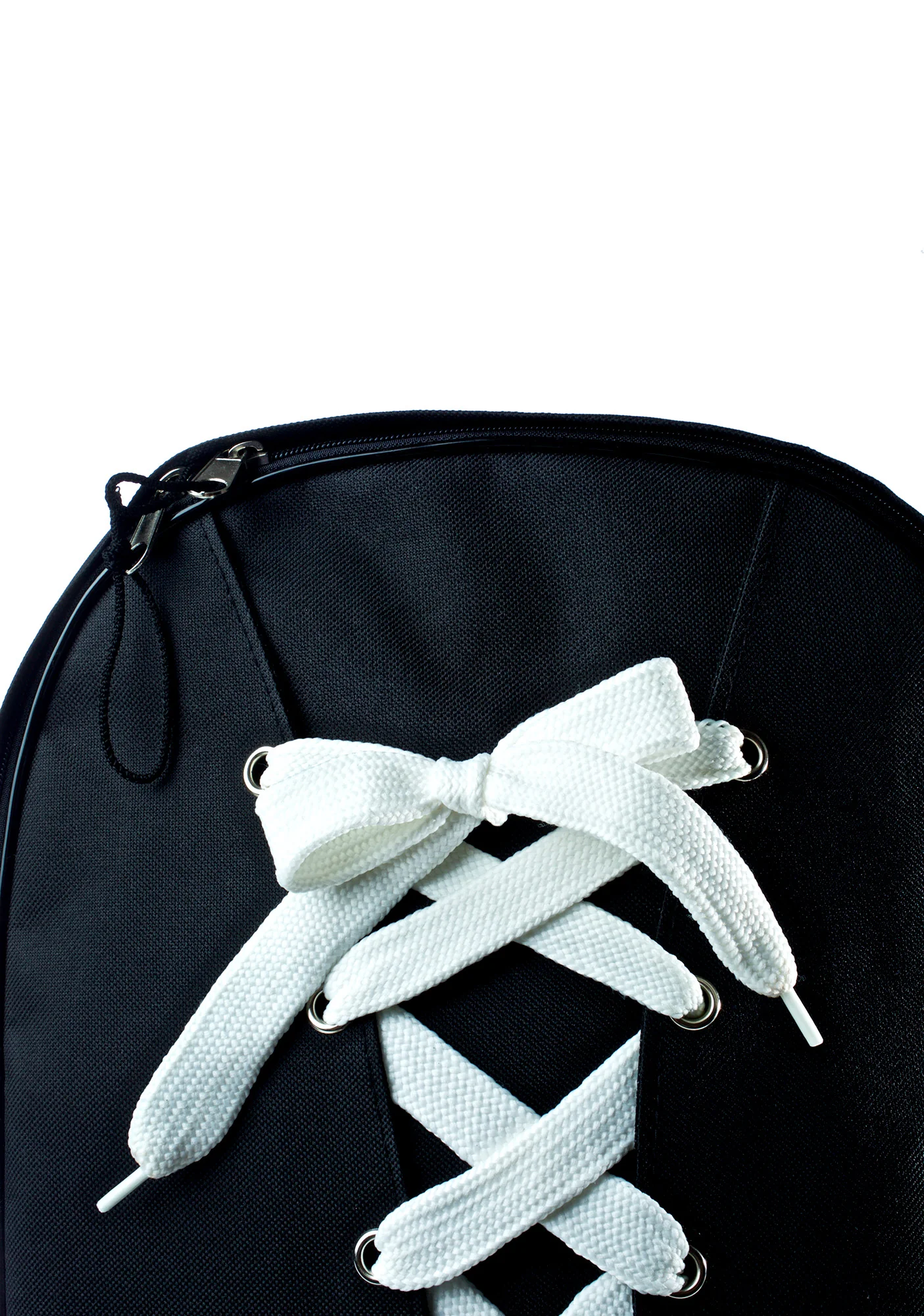 Crossed Wires Lace-Up Backpack - Image 3
