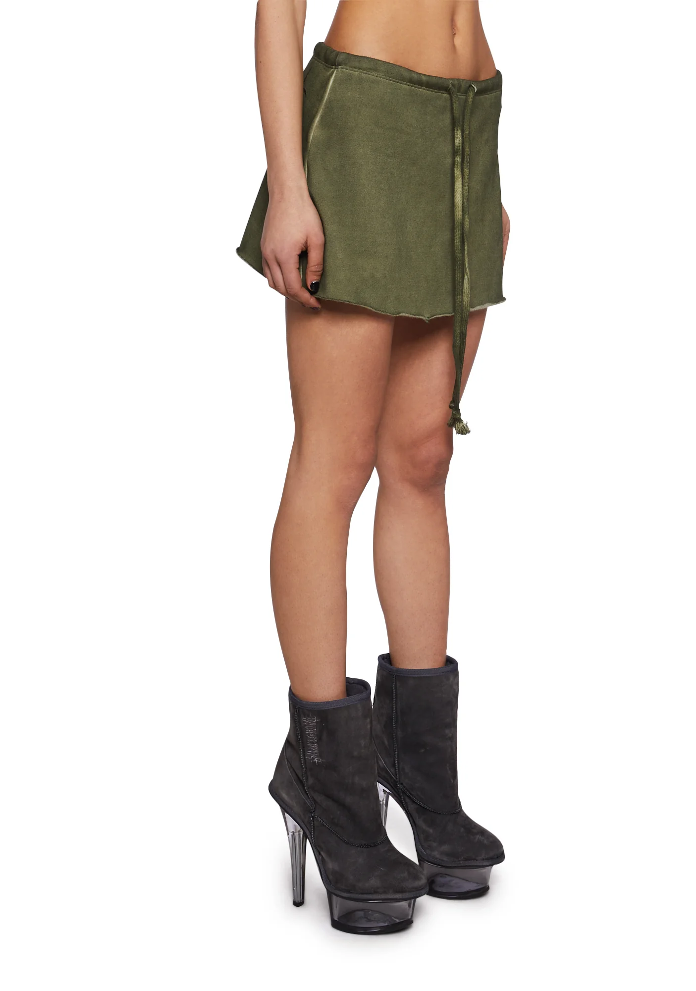 Crossfade Washed Tennis Skirt - Image 3