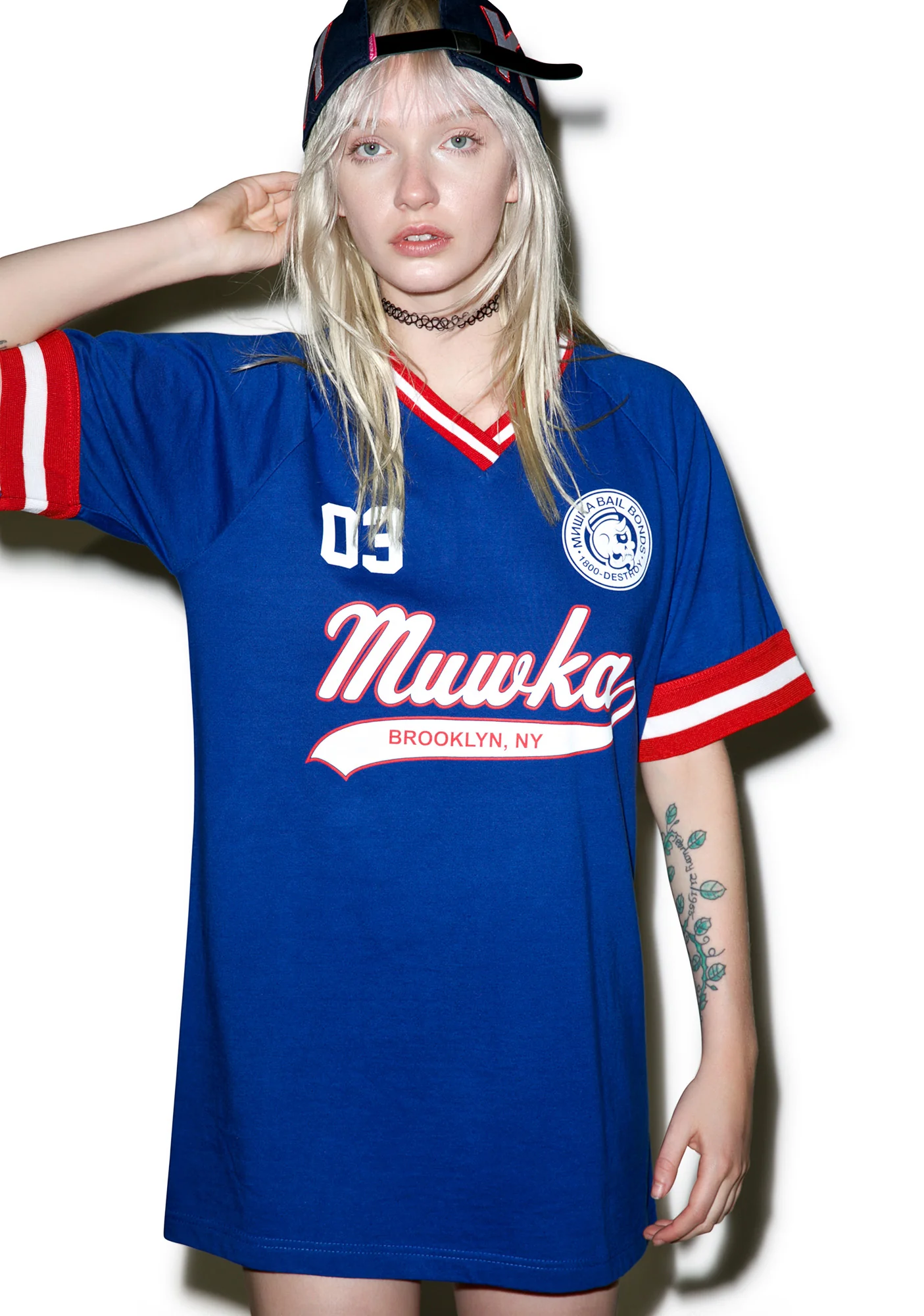 Crowbar Hotel Script Baseball Jersey - Image 2