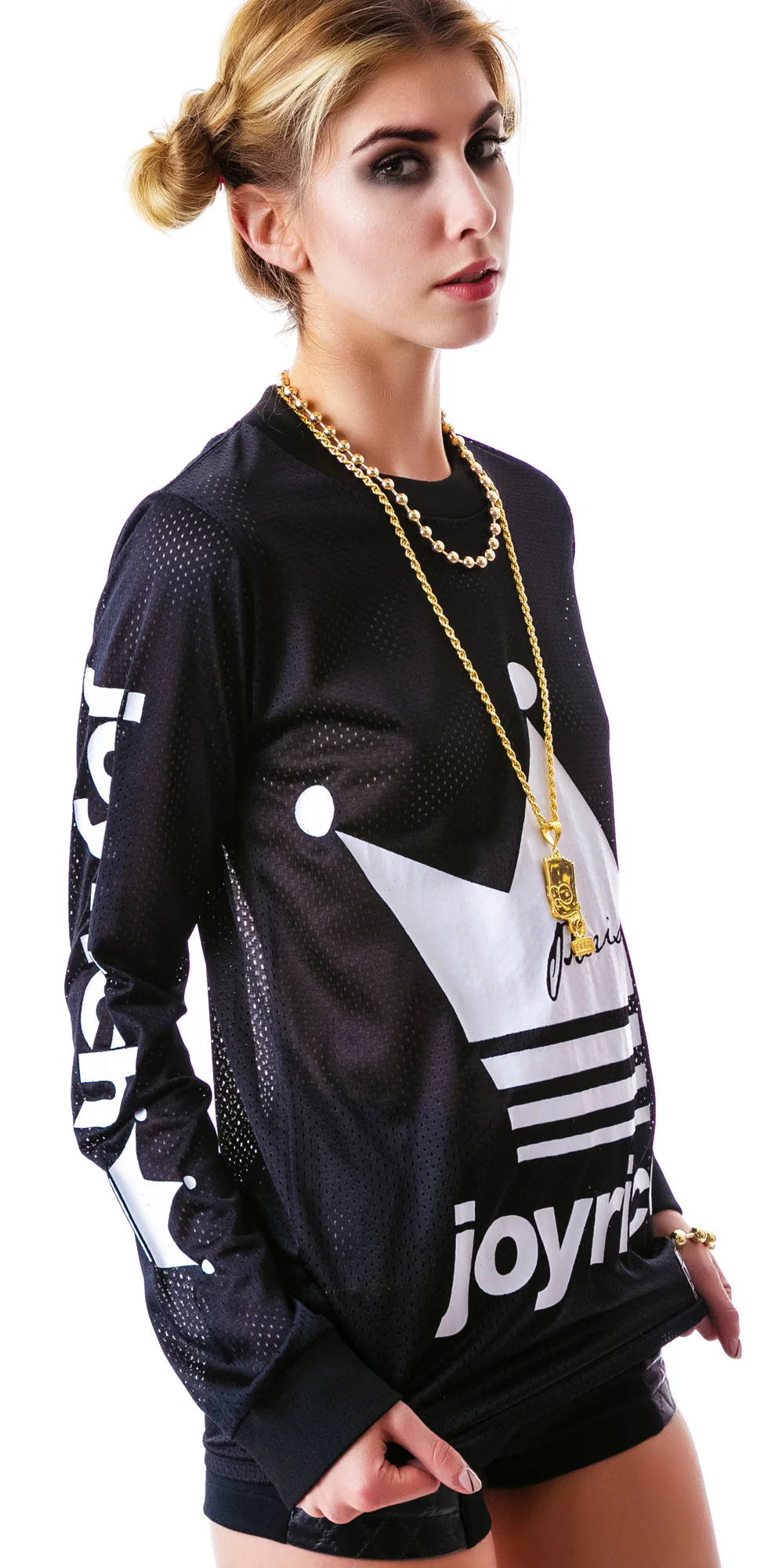 Crown Joyrich Mesh Long Sleeve Tee - Image 5