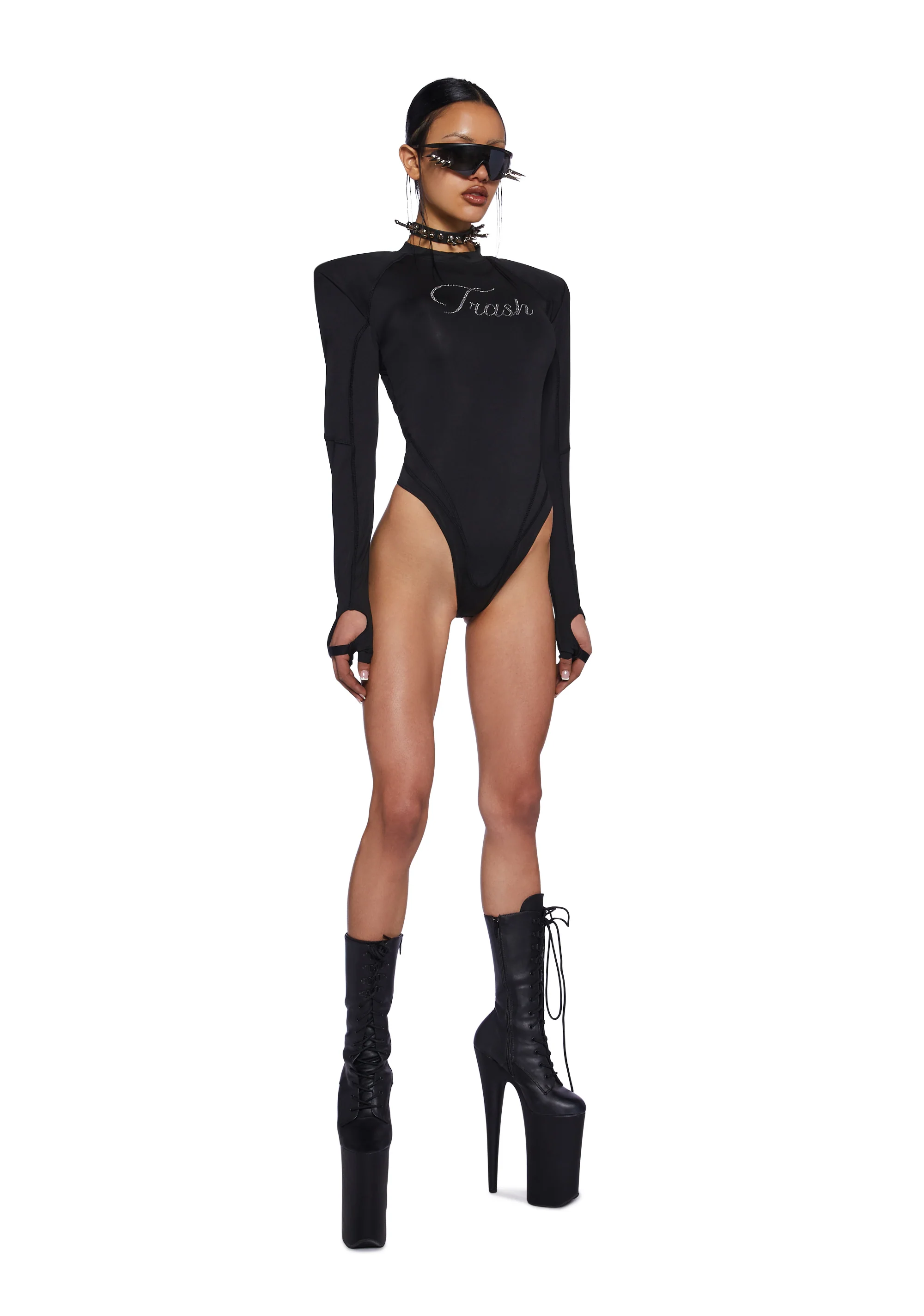 Crystal Trash Bodysuit - Image 3