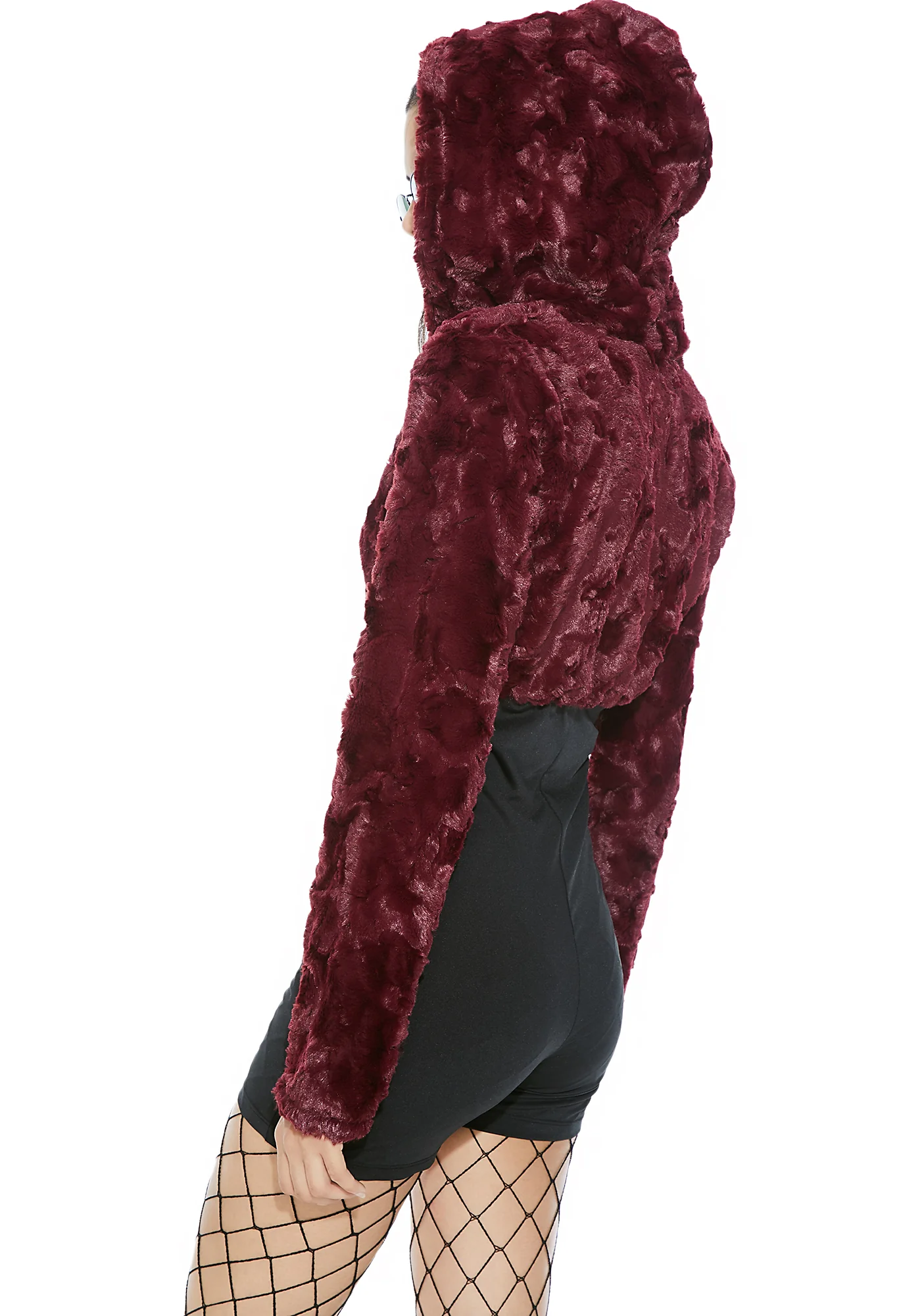 Cuddle Partner Fuzzy Jumpsuit - Image 3