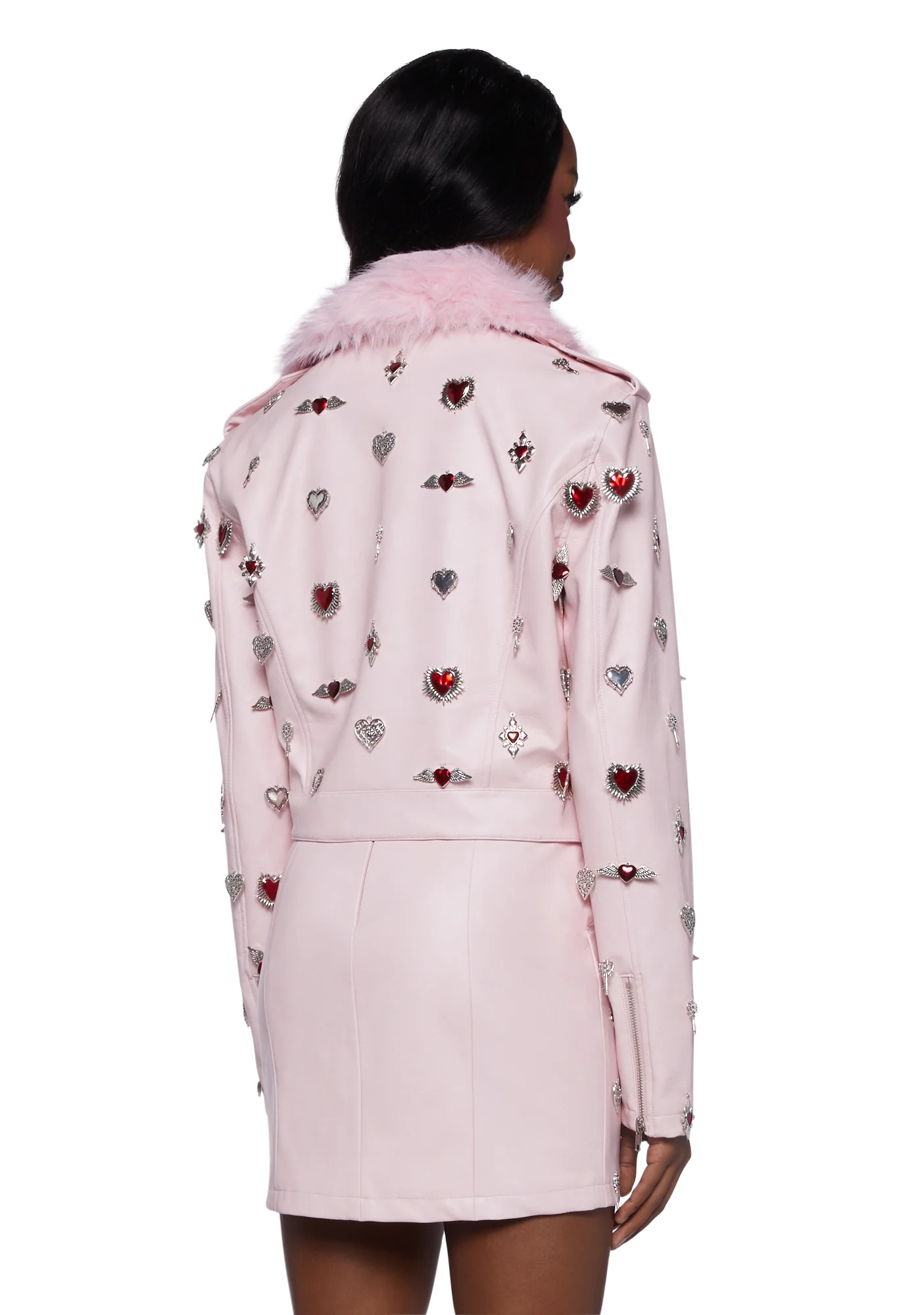 Cupid’s Arrow Moto Jacket - Image 4