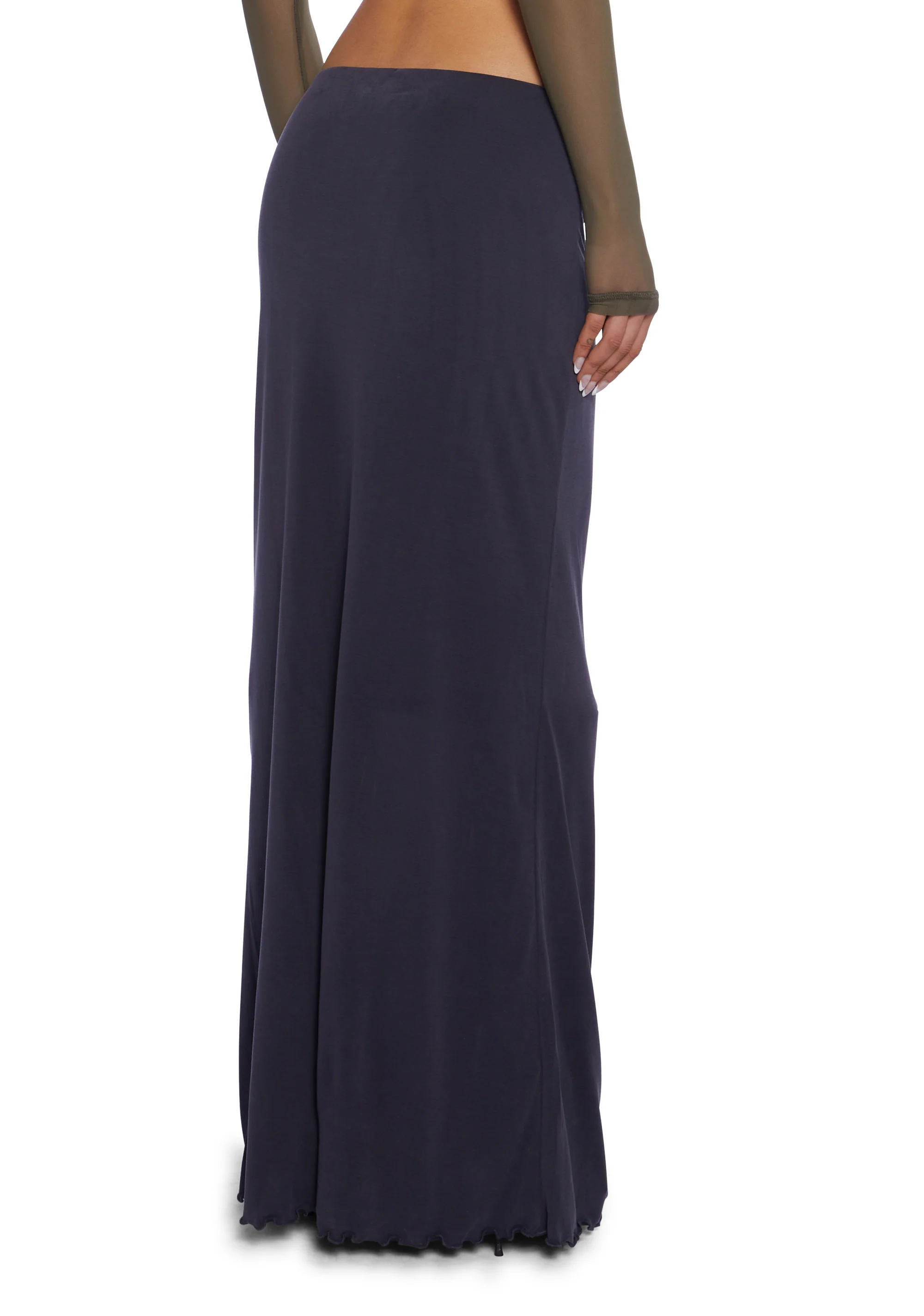 Cupro Maxi Skirt - Image 4