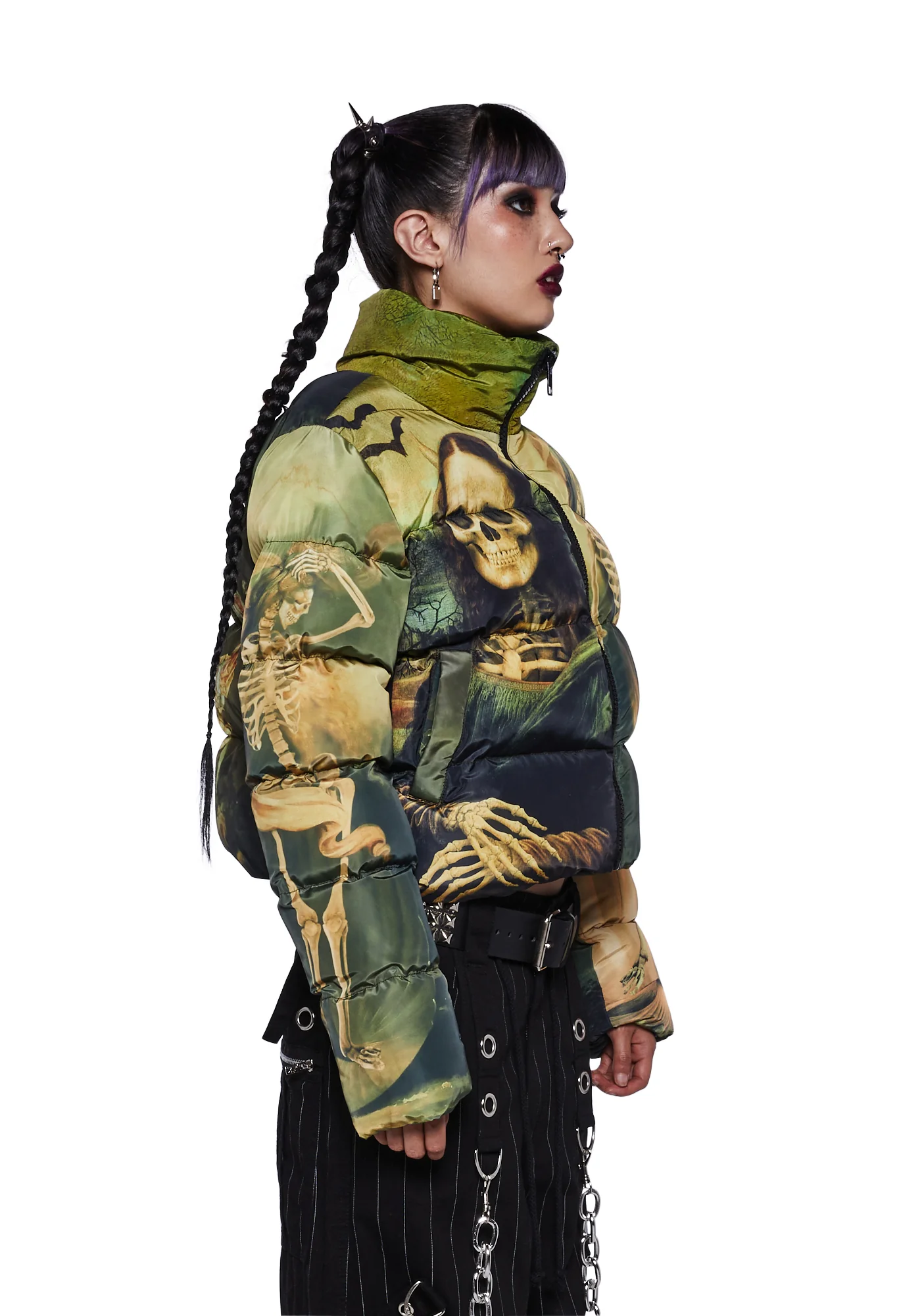 Cursed Image Puffer Jacket - Image 3