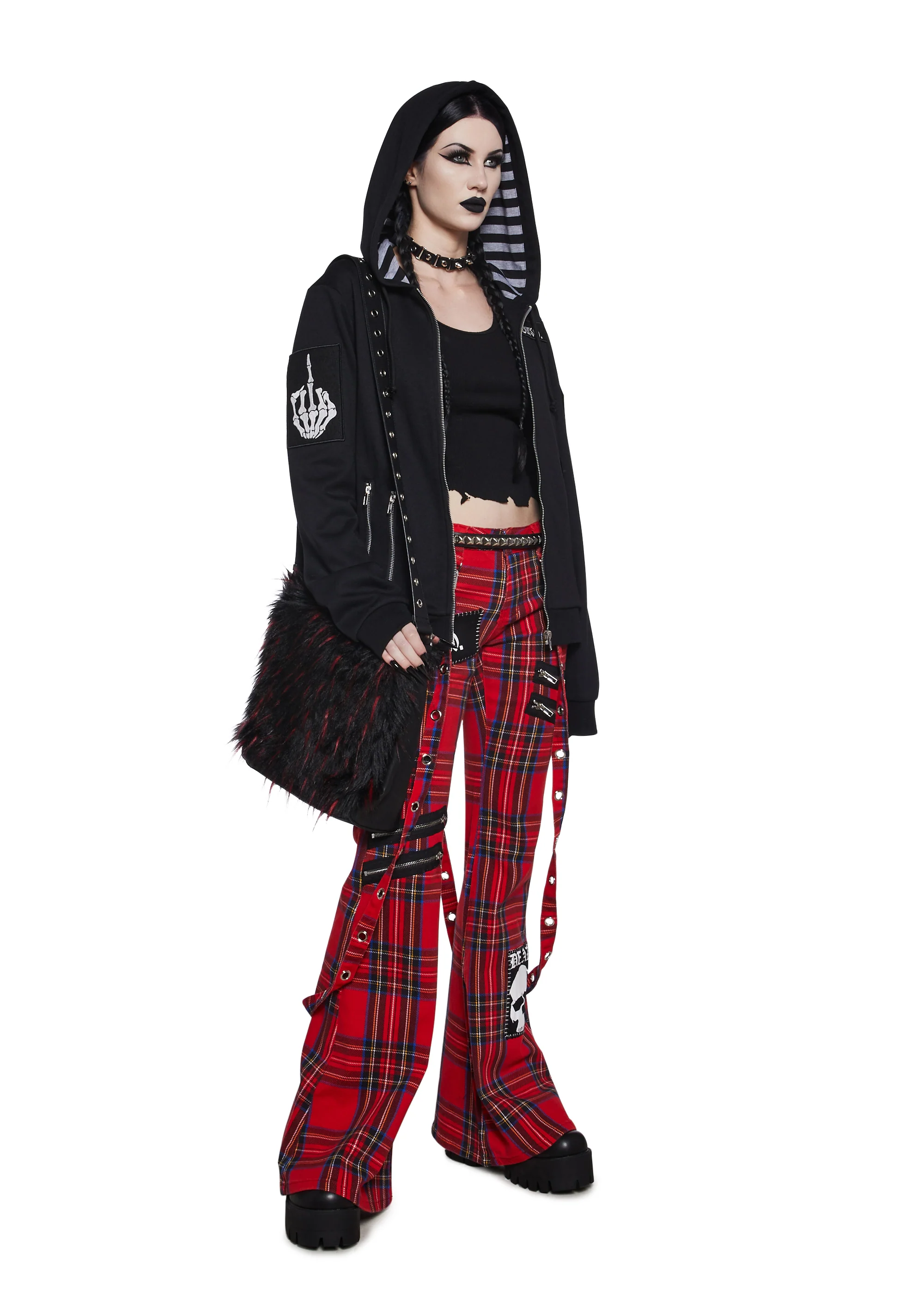 Cursed Ways Zip-Up Hoodie - Image 2