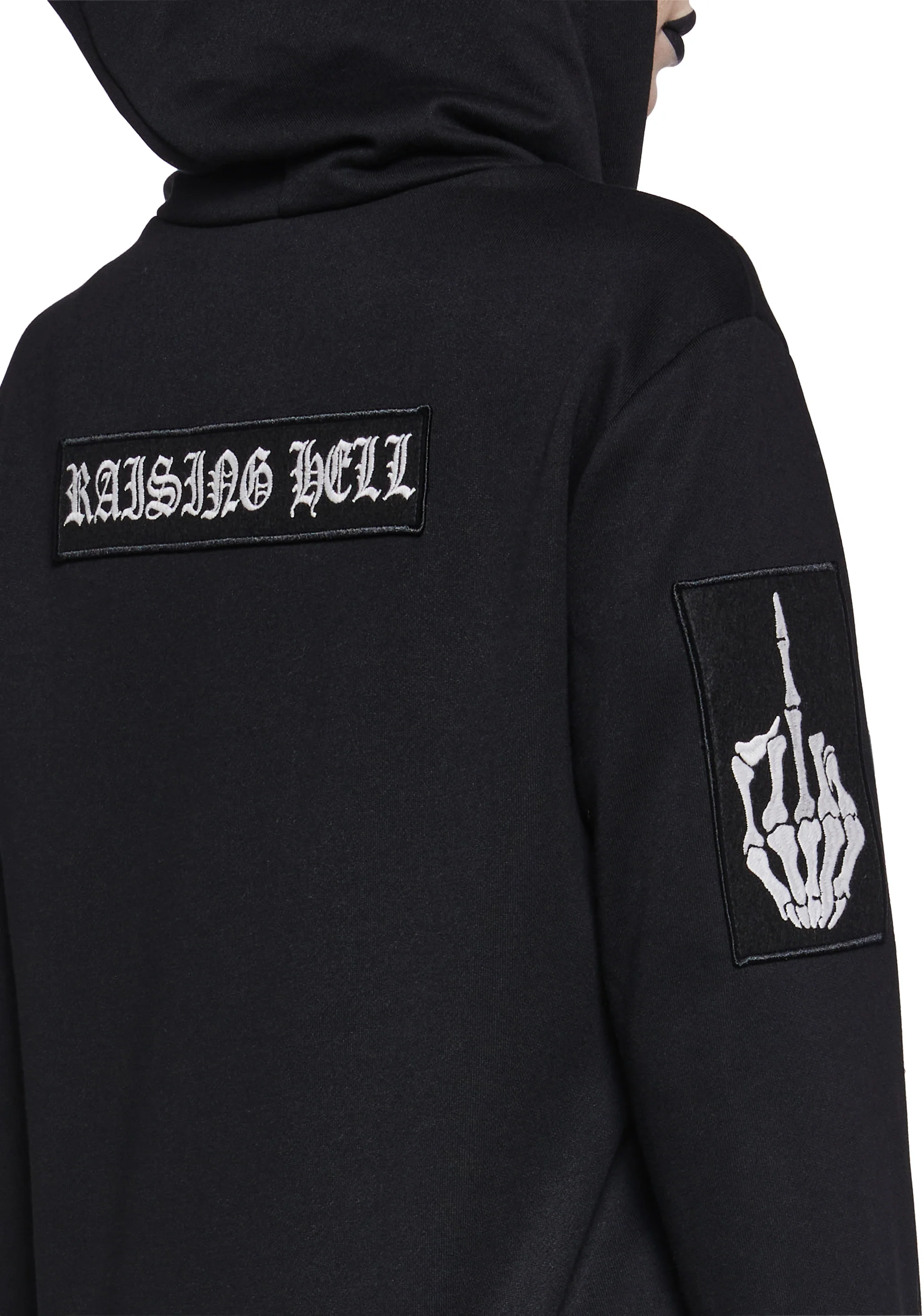 Cursed Ways Zip-Up Hoodie - Image 7