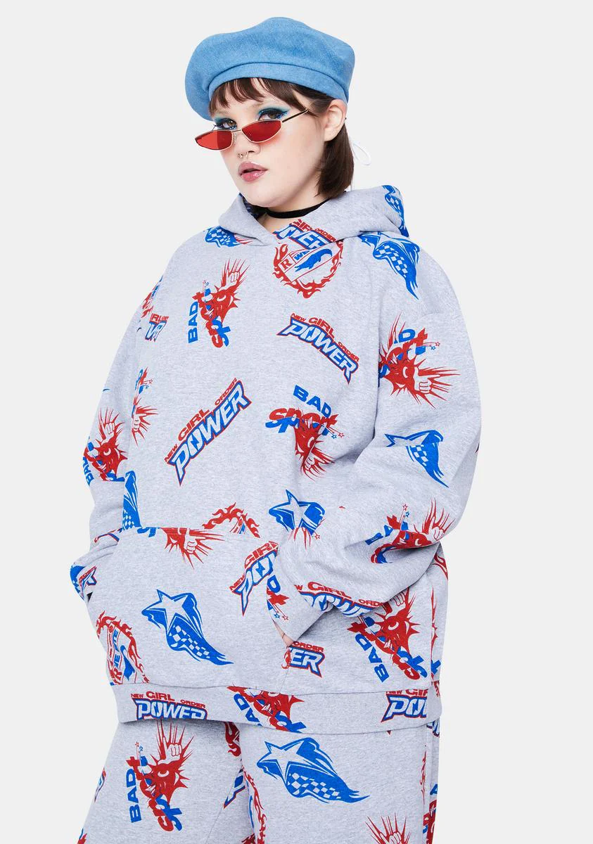 Plus Sport Logo Graphic Hoodie - Image 2