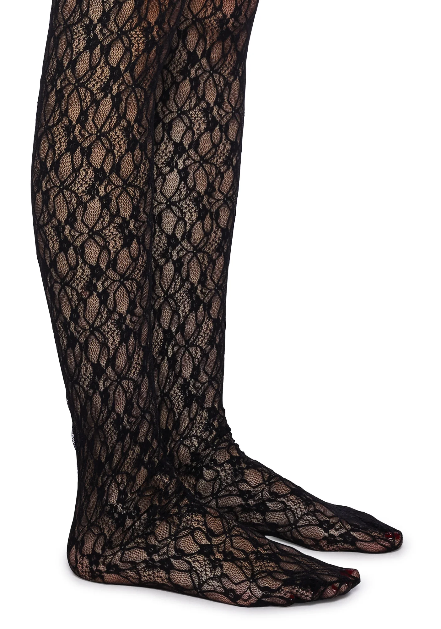 Cute Connection Lace Thigh Highs - Image 2
