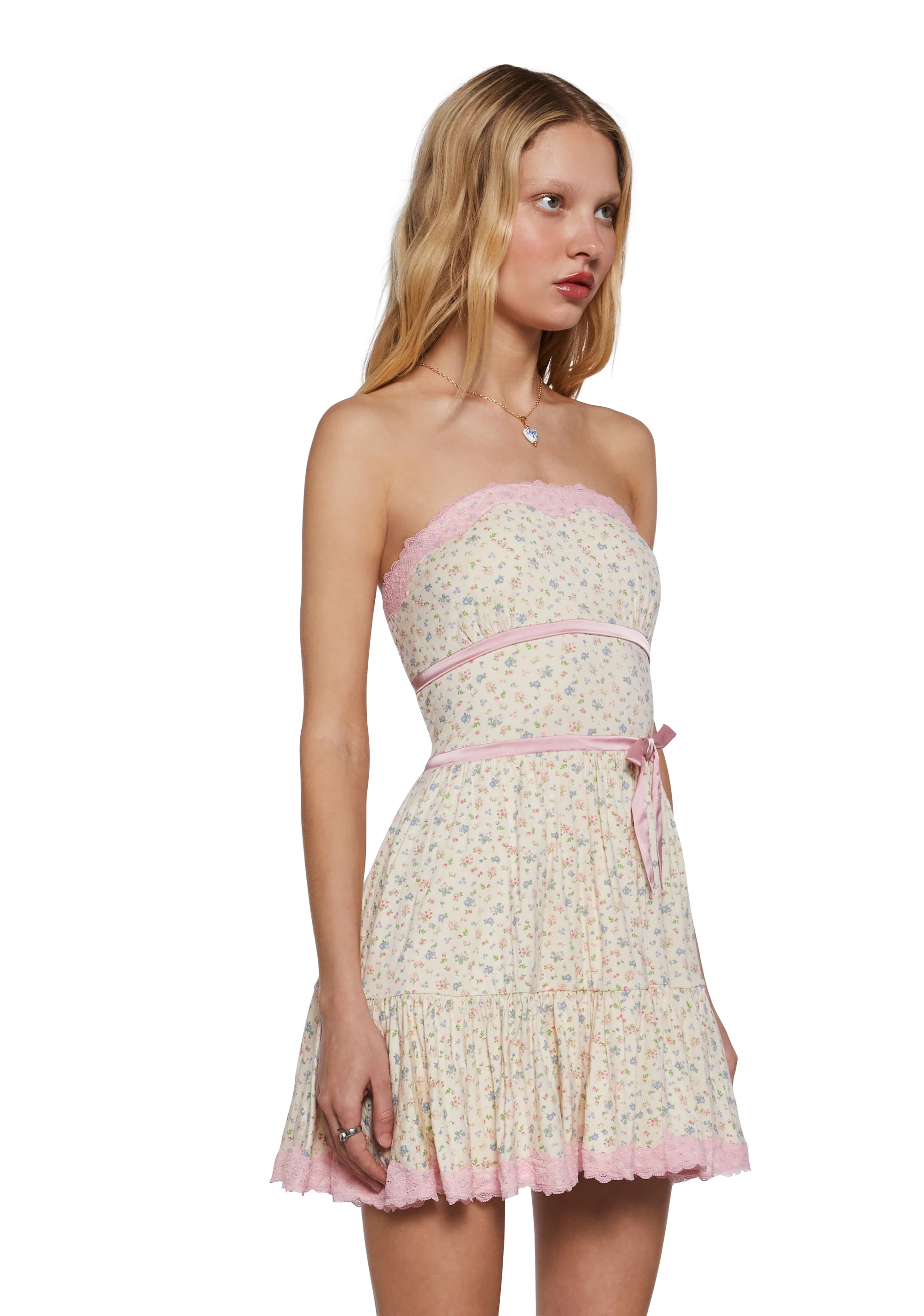 Cutie Bloom Mini Dress - Image 3