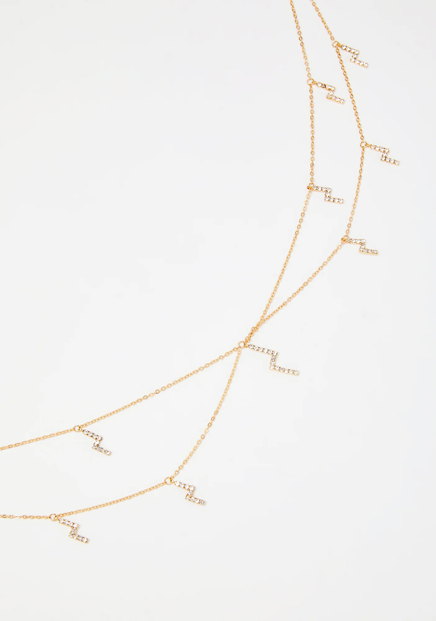 Cutie Shock Rhinestone Necklace - Image 2