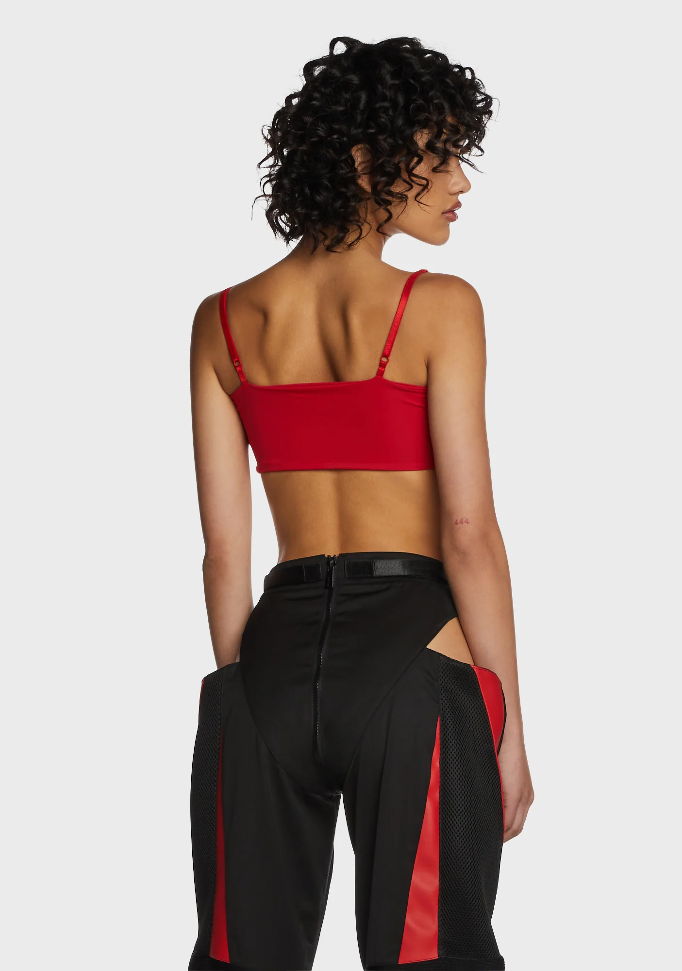 Daddy Belt Top - Red - Image 4