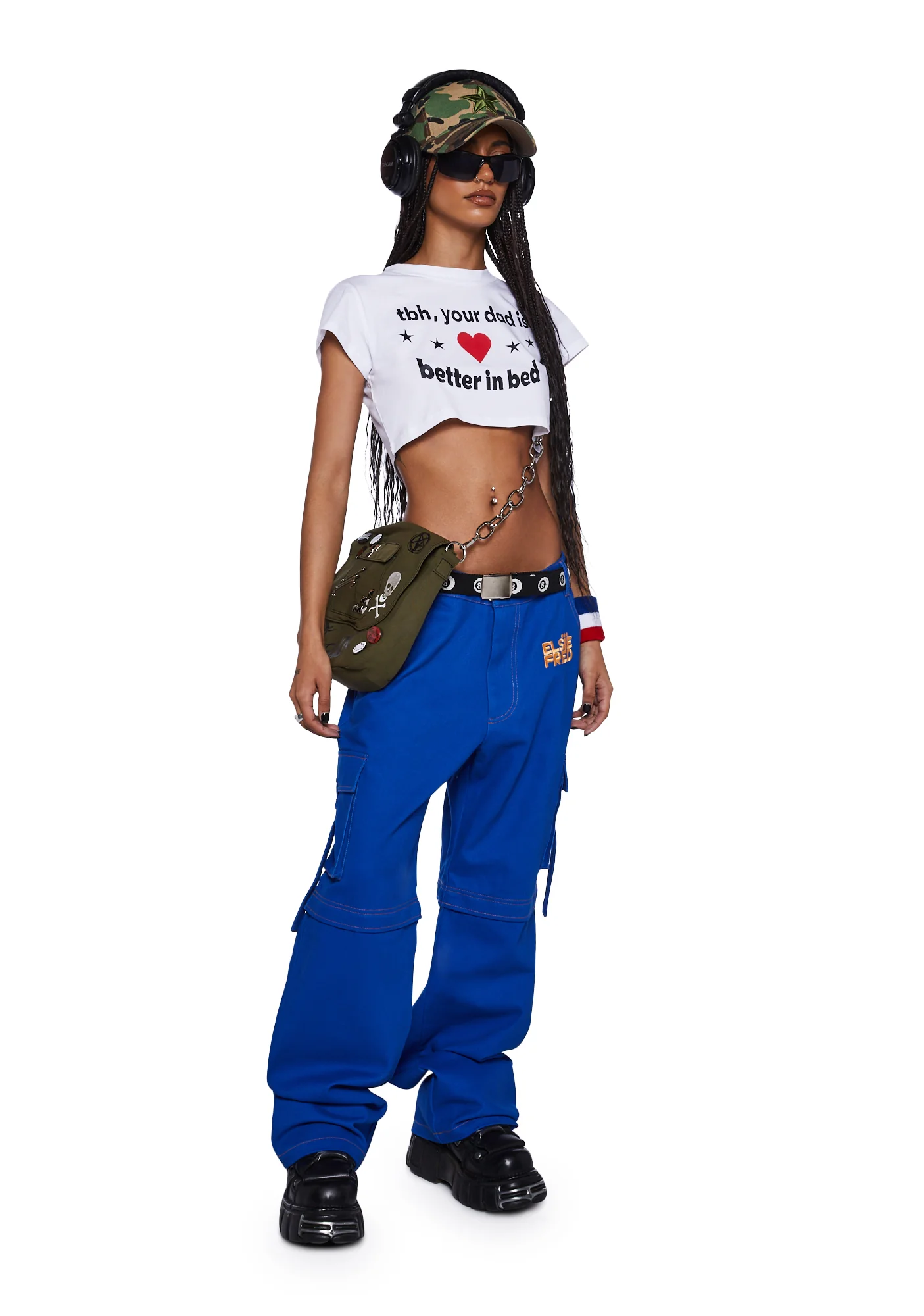 Daddy Issues Cropped Tee - Image 5