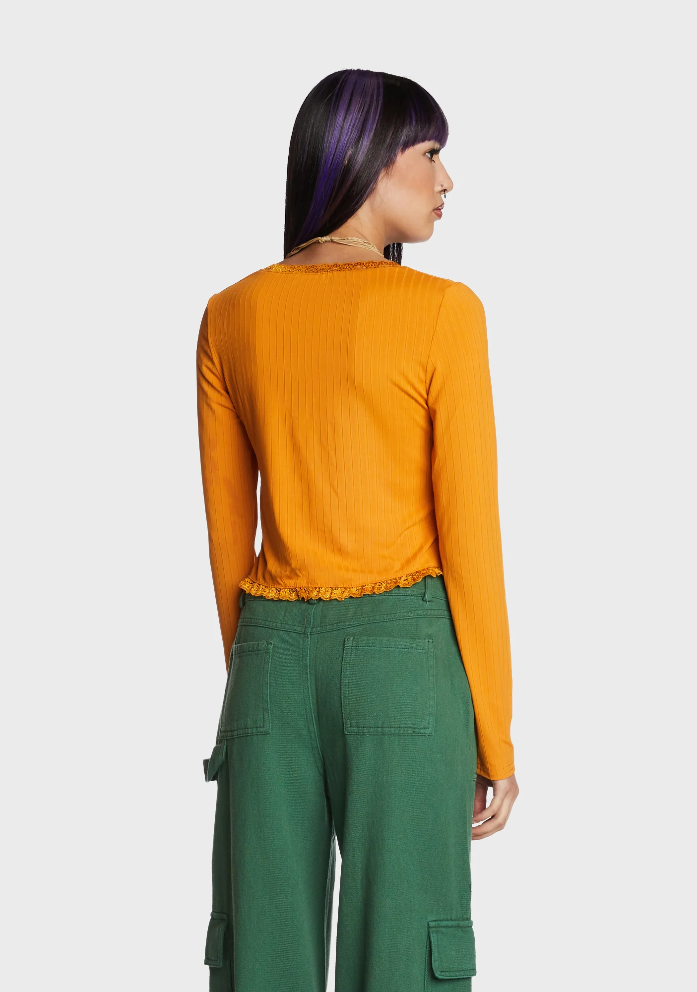 Daily Look Cardigan Top - Image 4