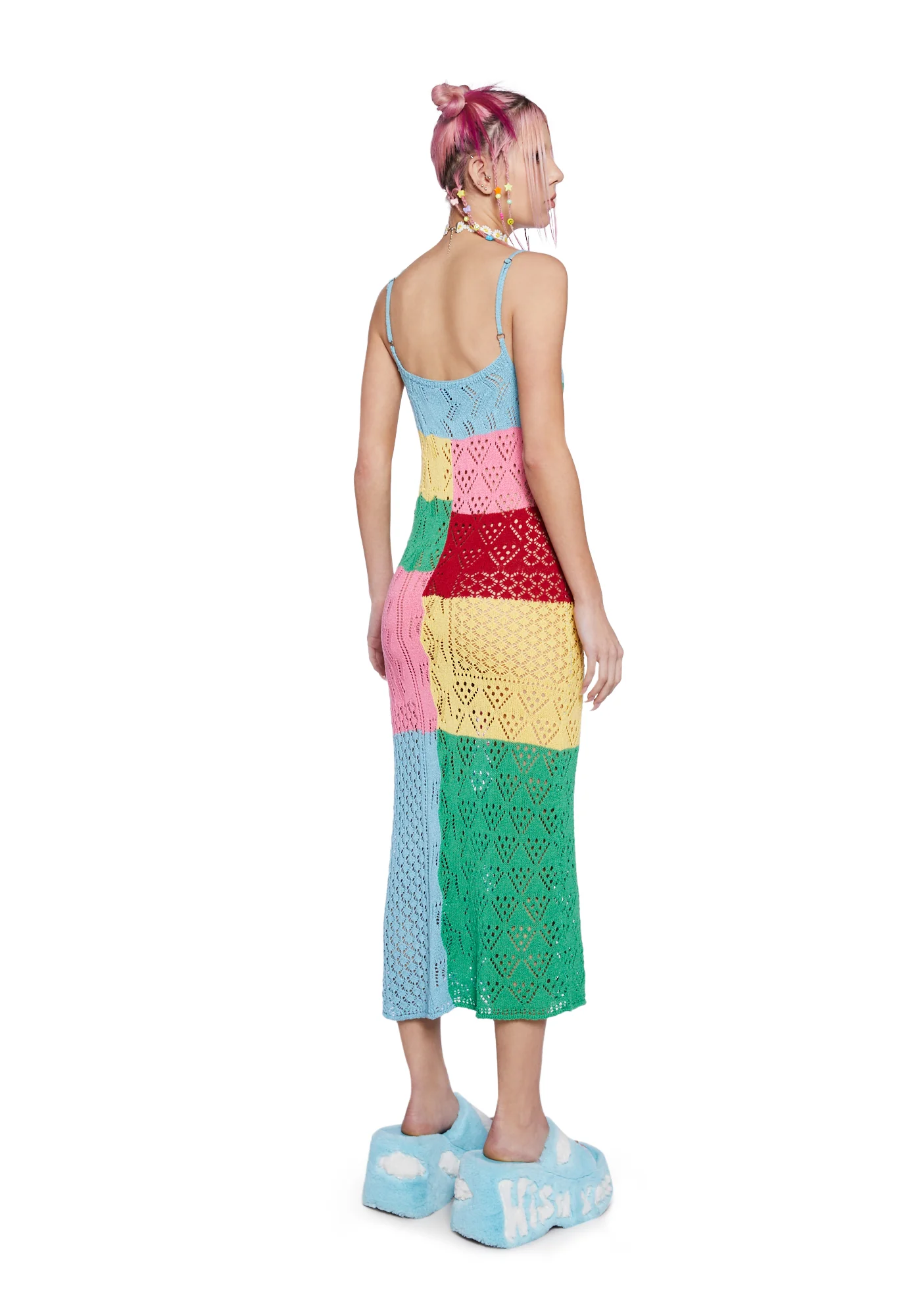 Daisy Dreams Crochet Maxi Dress - Image 4