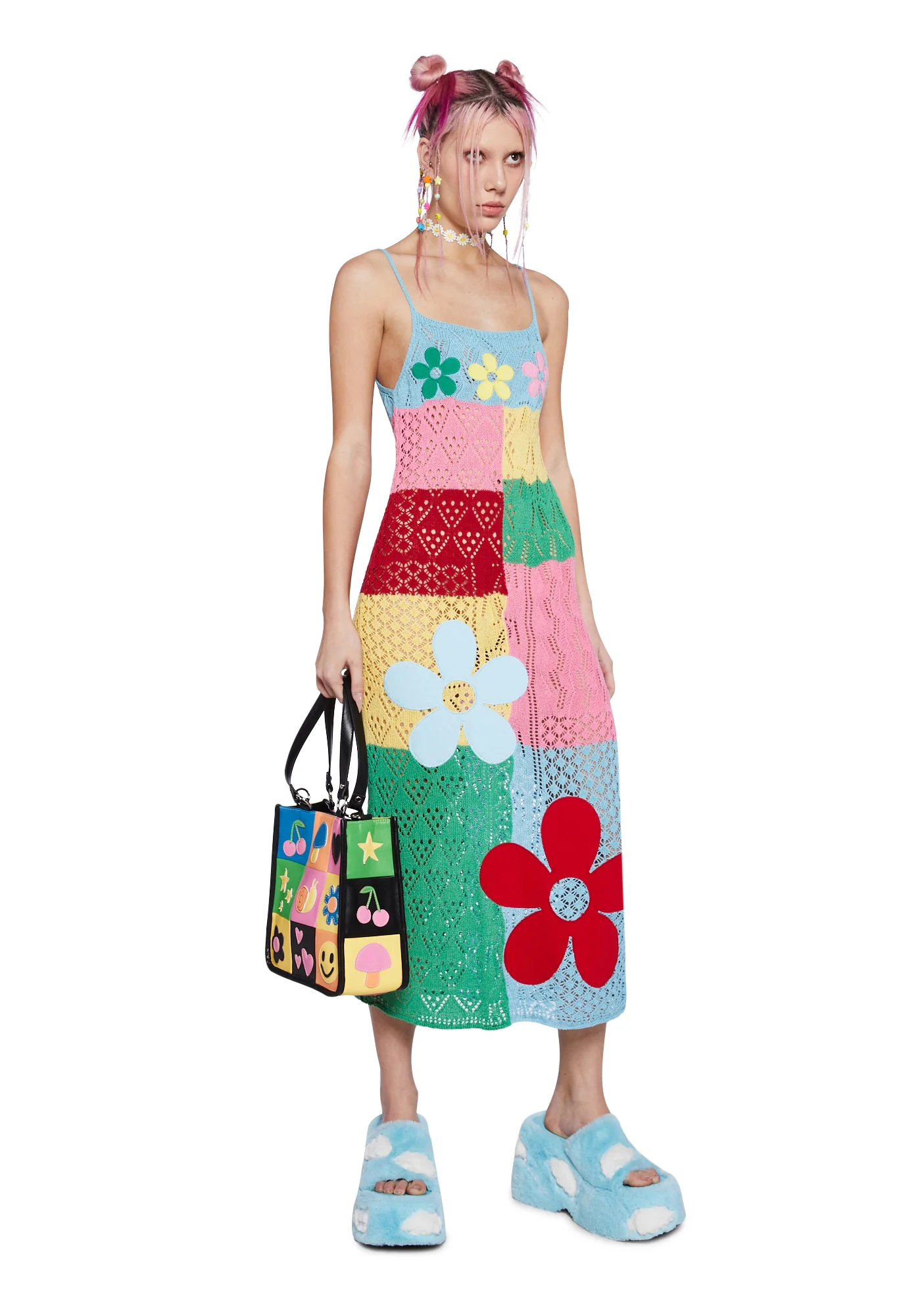 Daisy Dreams Crochet Maxi Dress - Image 5