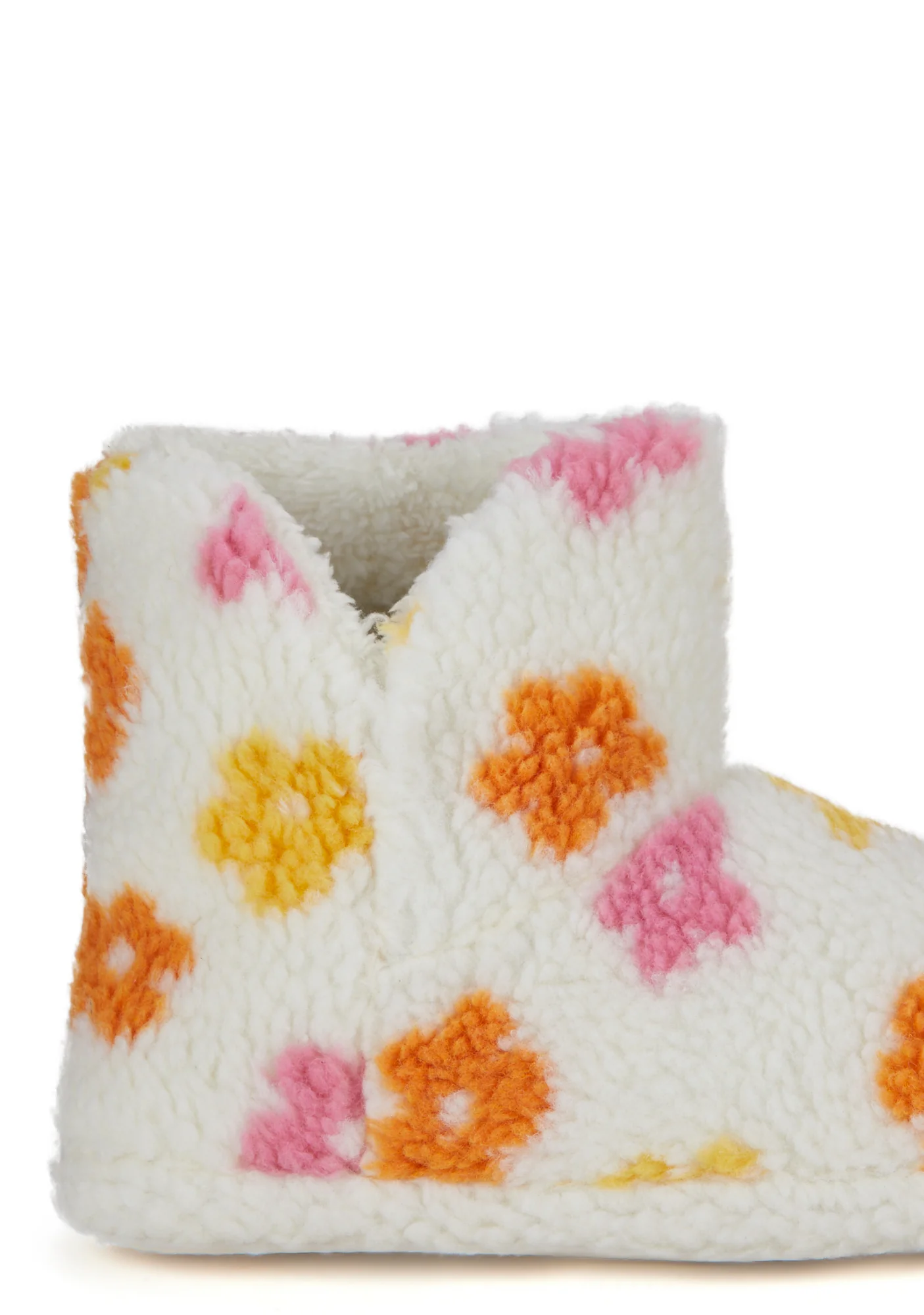 Daisy Print Boot Slippers - Image 2