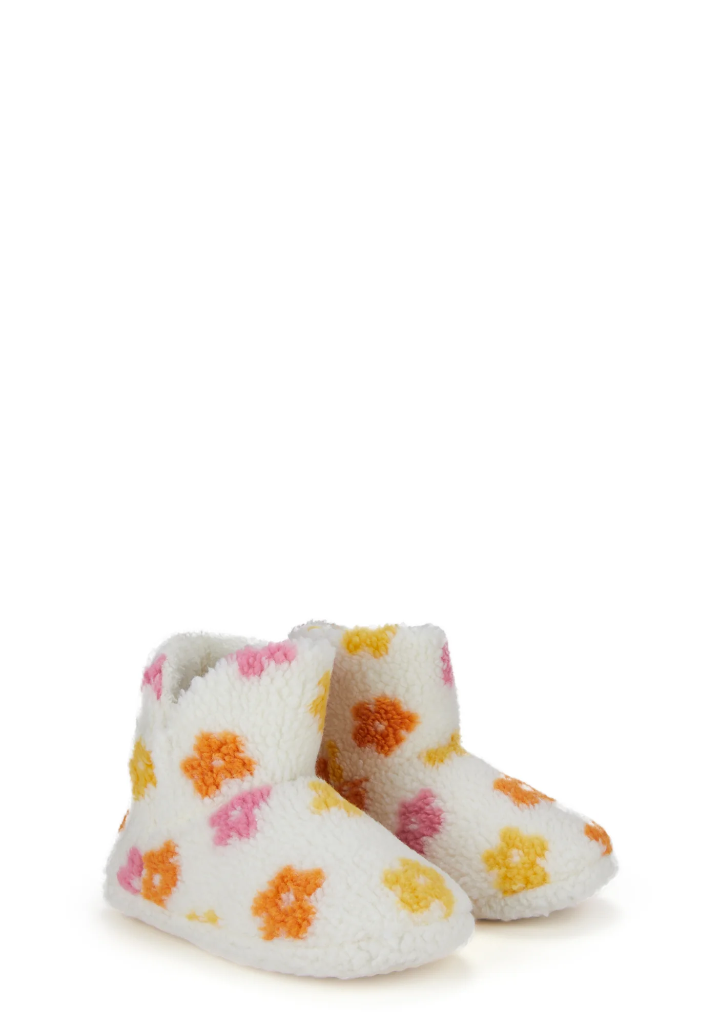 Daisy Print Boot Slippers - Image 3