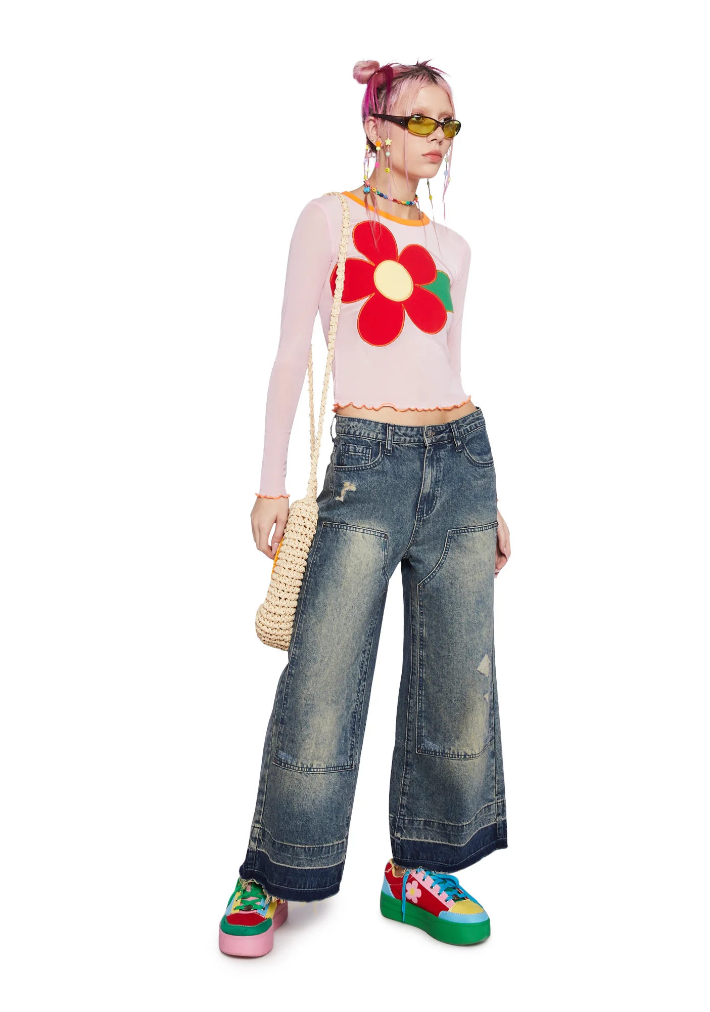 Daisy Spirit Long Sleeve Top - Image 2