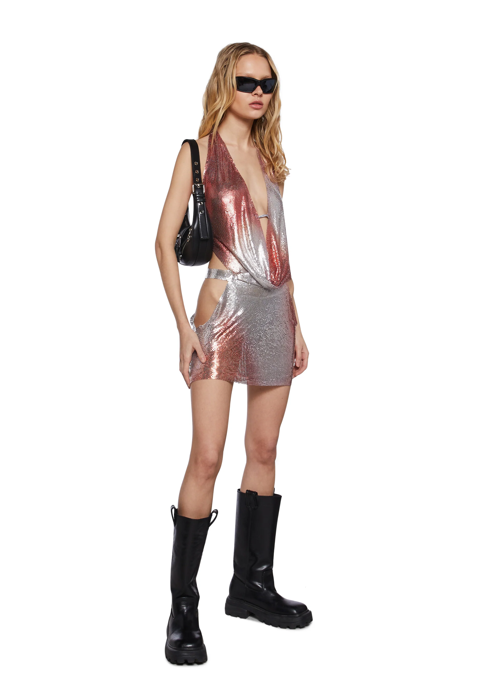 Dance Heat Chainmail Dress - Image 2
