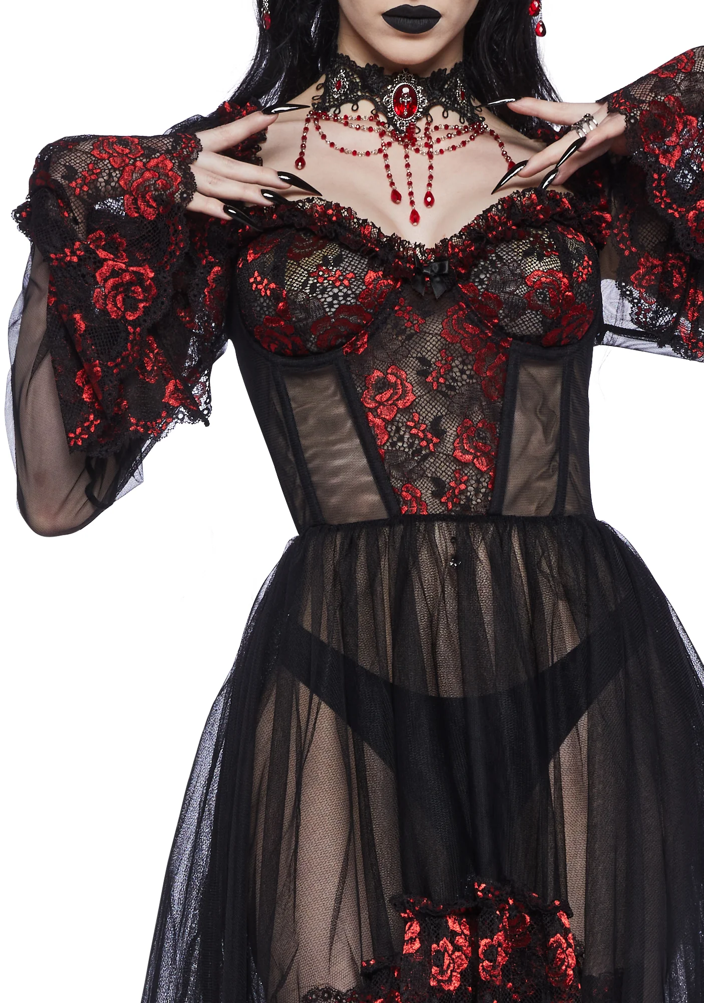 Dance With Death High-Low Dress - Image 2