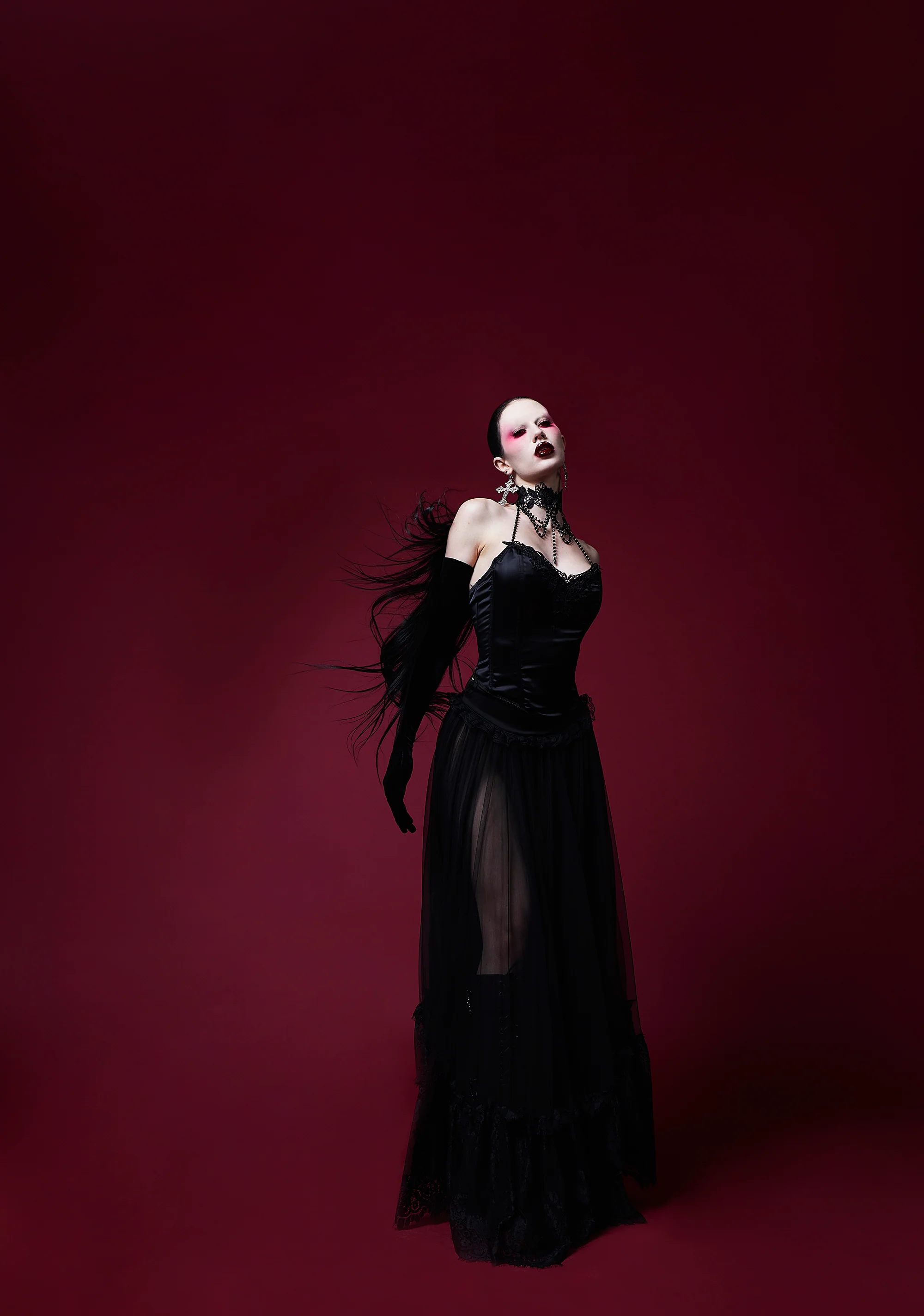 Dance With Death Maxi Skirt - Image 10
