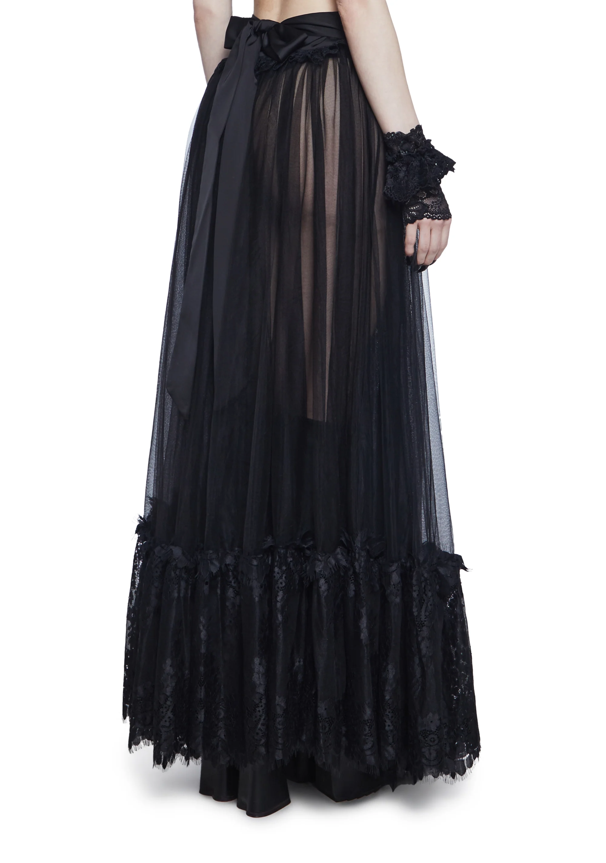 Dance With Death Maxi Skirt - Image 2