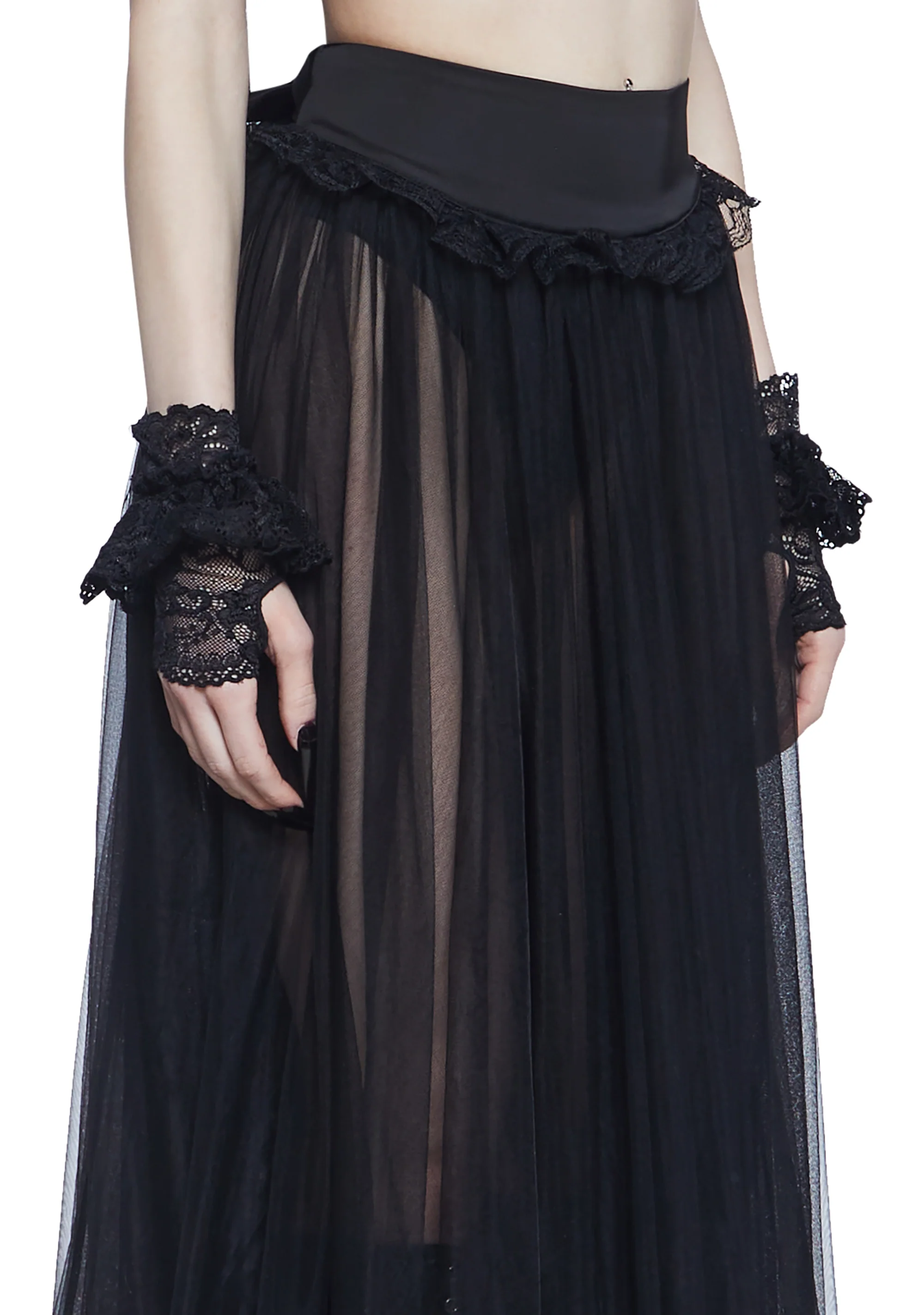 Dance With Death Maxi Skirt - Image 6