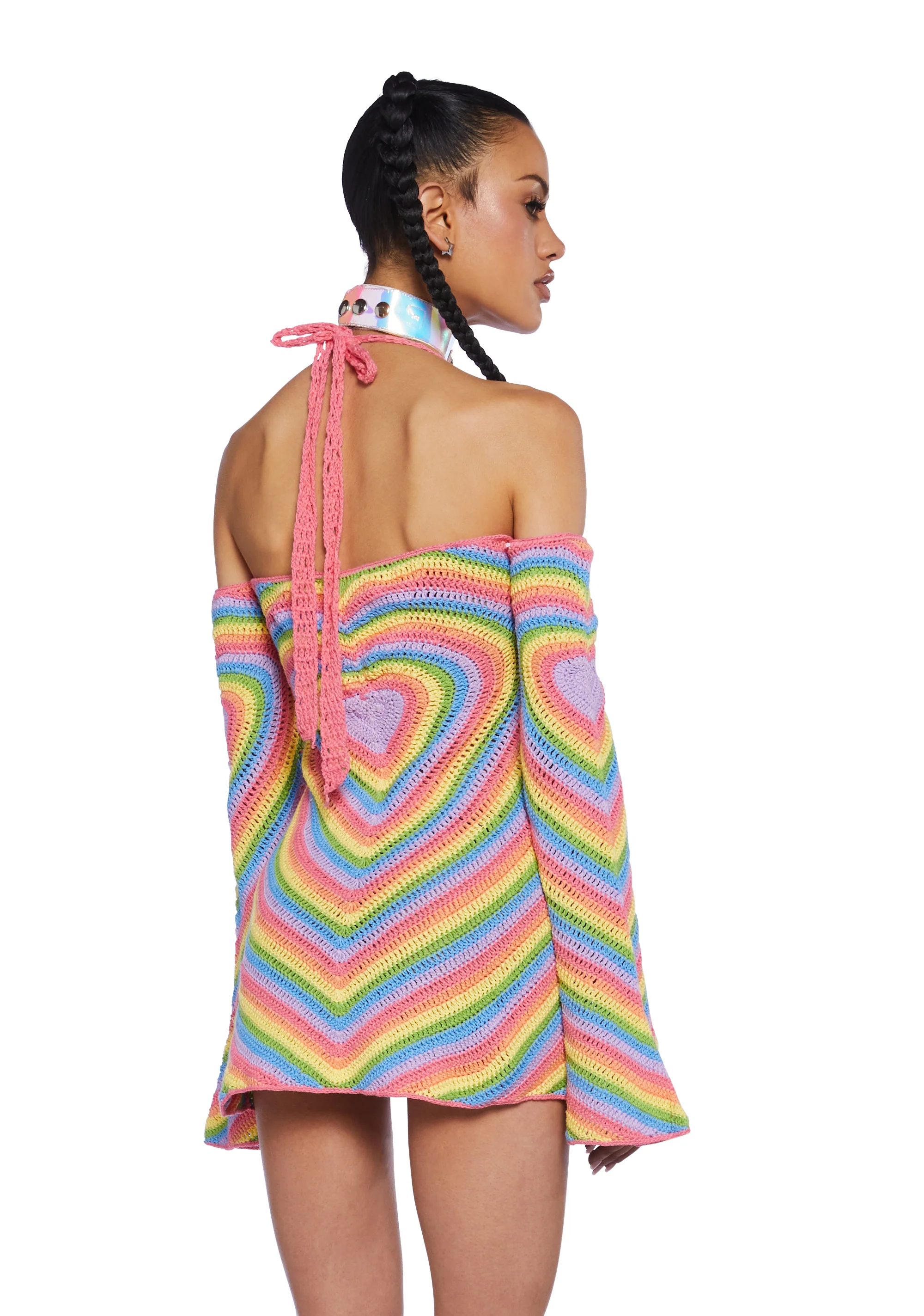 Dancing In Colors Mini Dress - Image 4