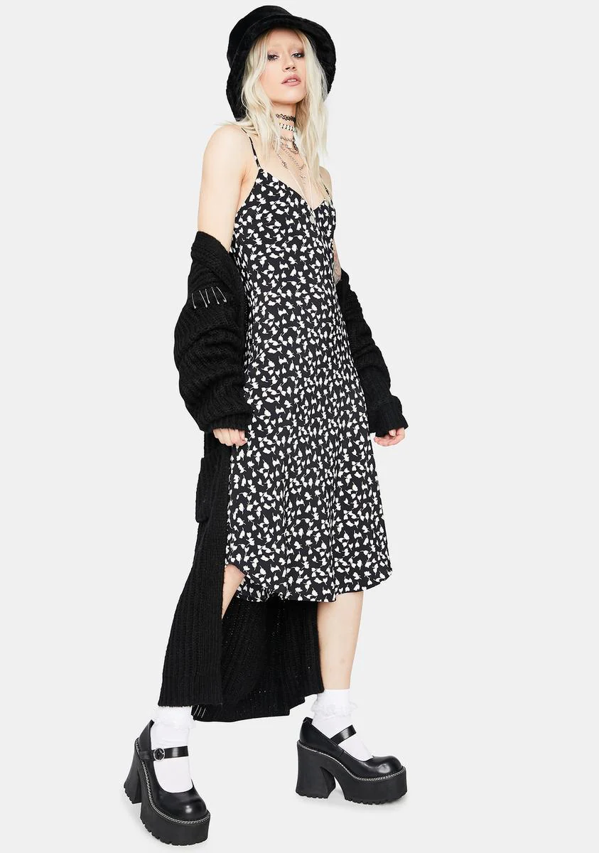 Dare To Dream Floral Midi Dress - Image 2
