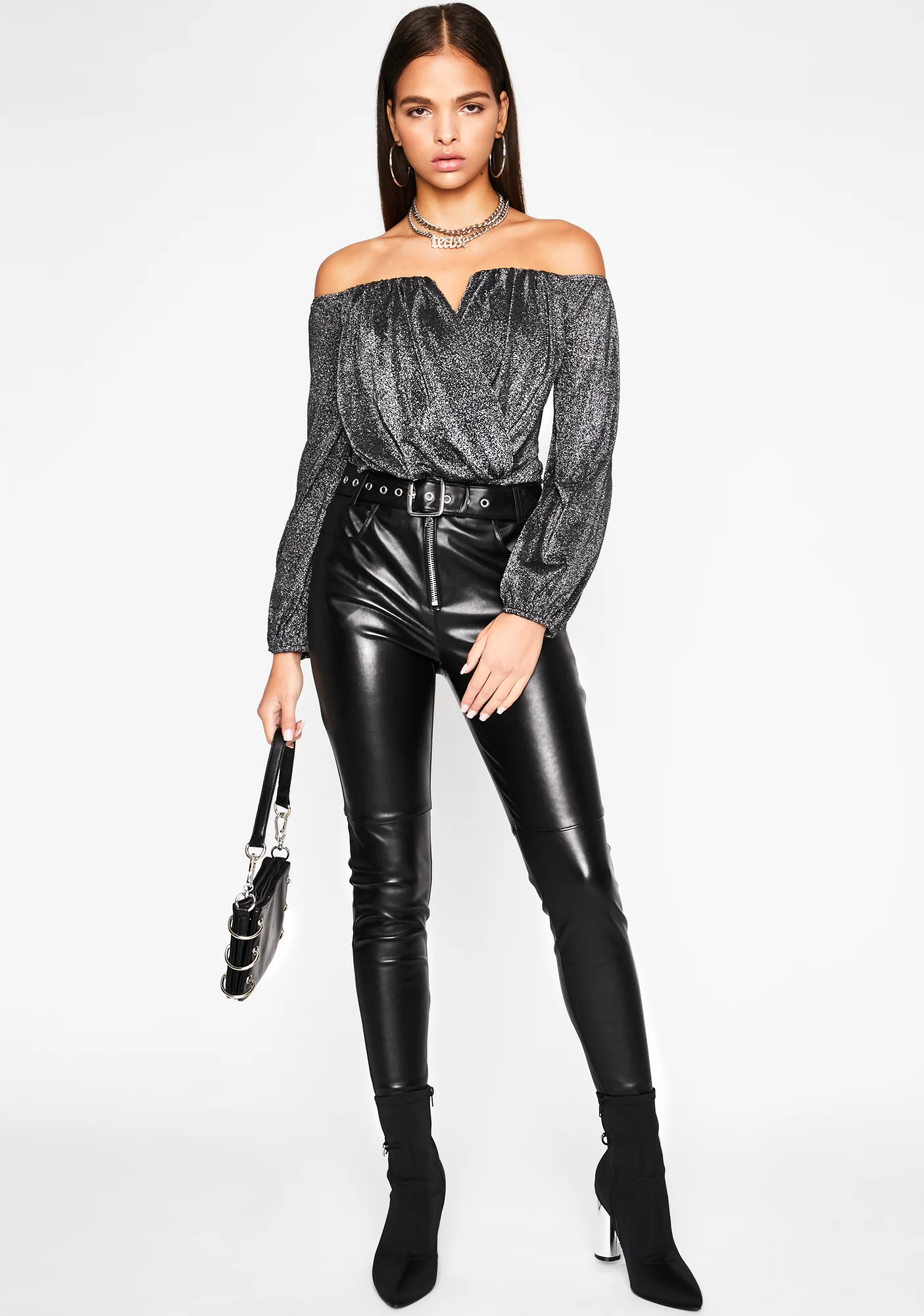 Dark All That Shine Sparkle Bodysuit - Image 2