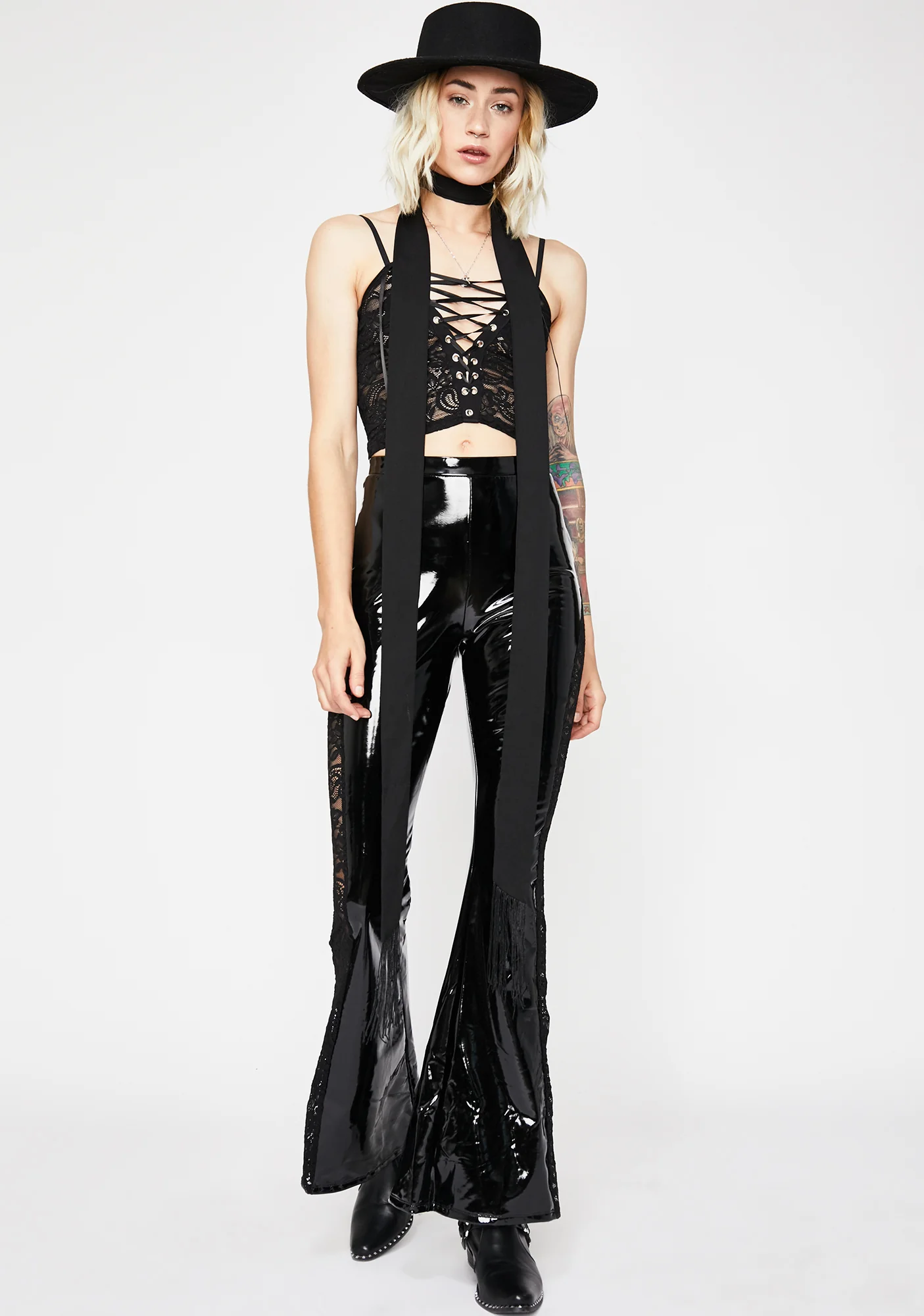 Dark Explicit Escape Crop Top - Image 3