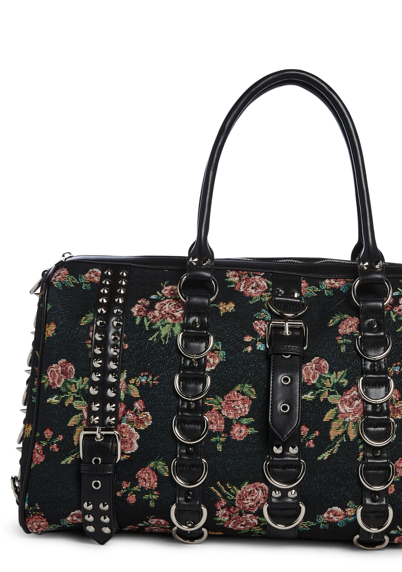 Crash & Burn Buckle Weekender - Floral - Image 5
