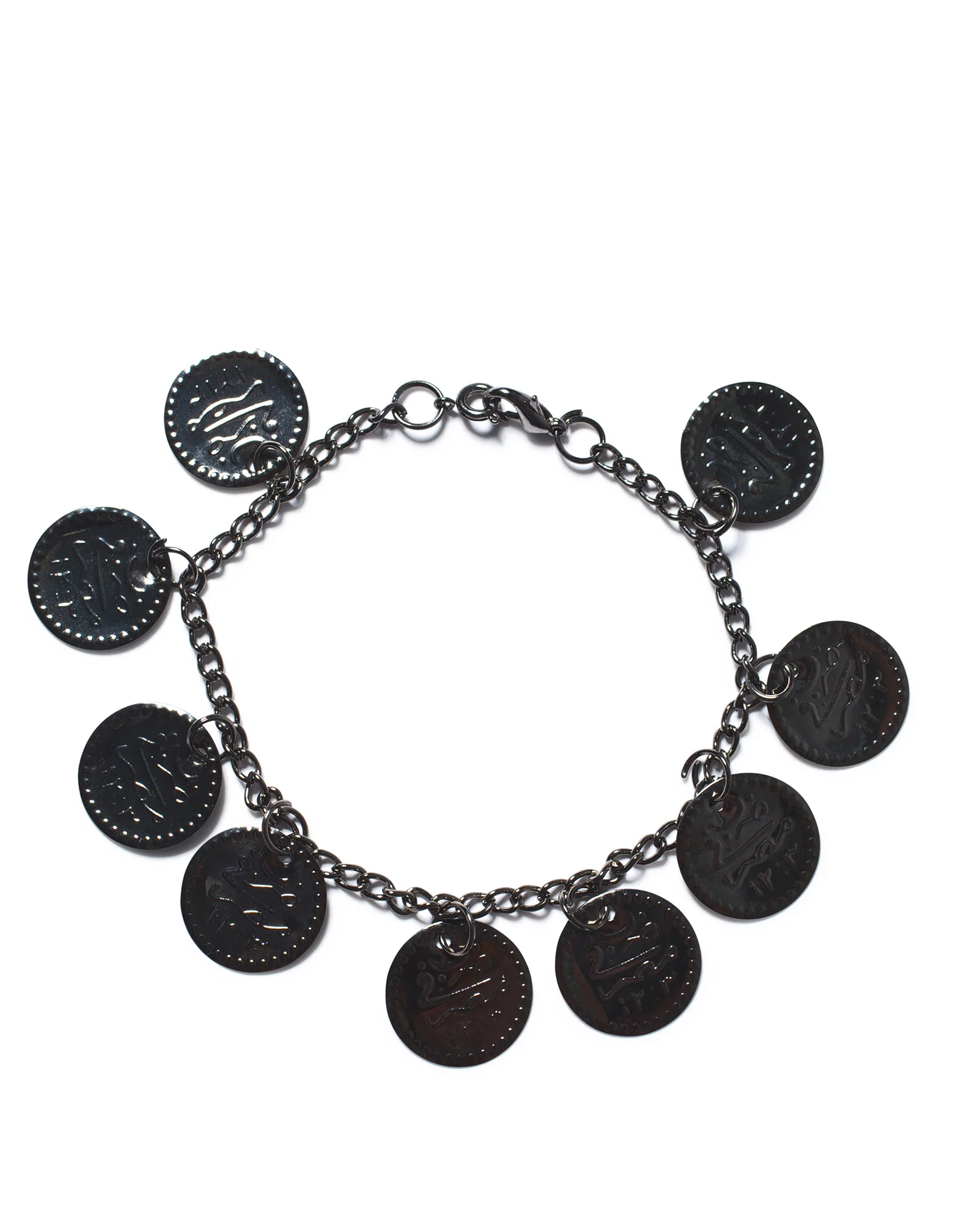 Dark Gypsy Coin Anklet - Image 4