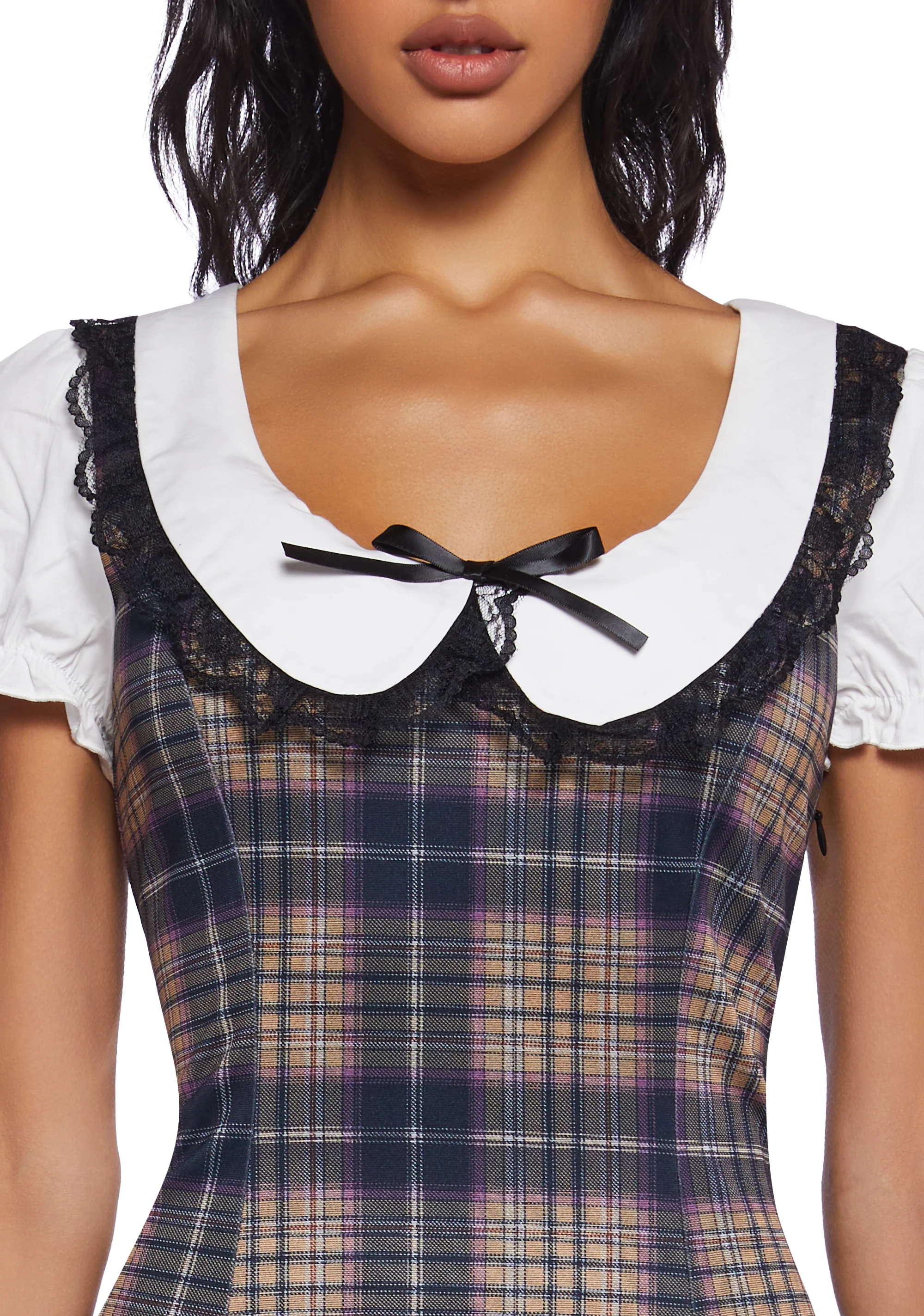 Dark Halls Mini Dress - Image 5