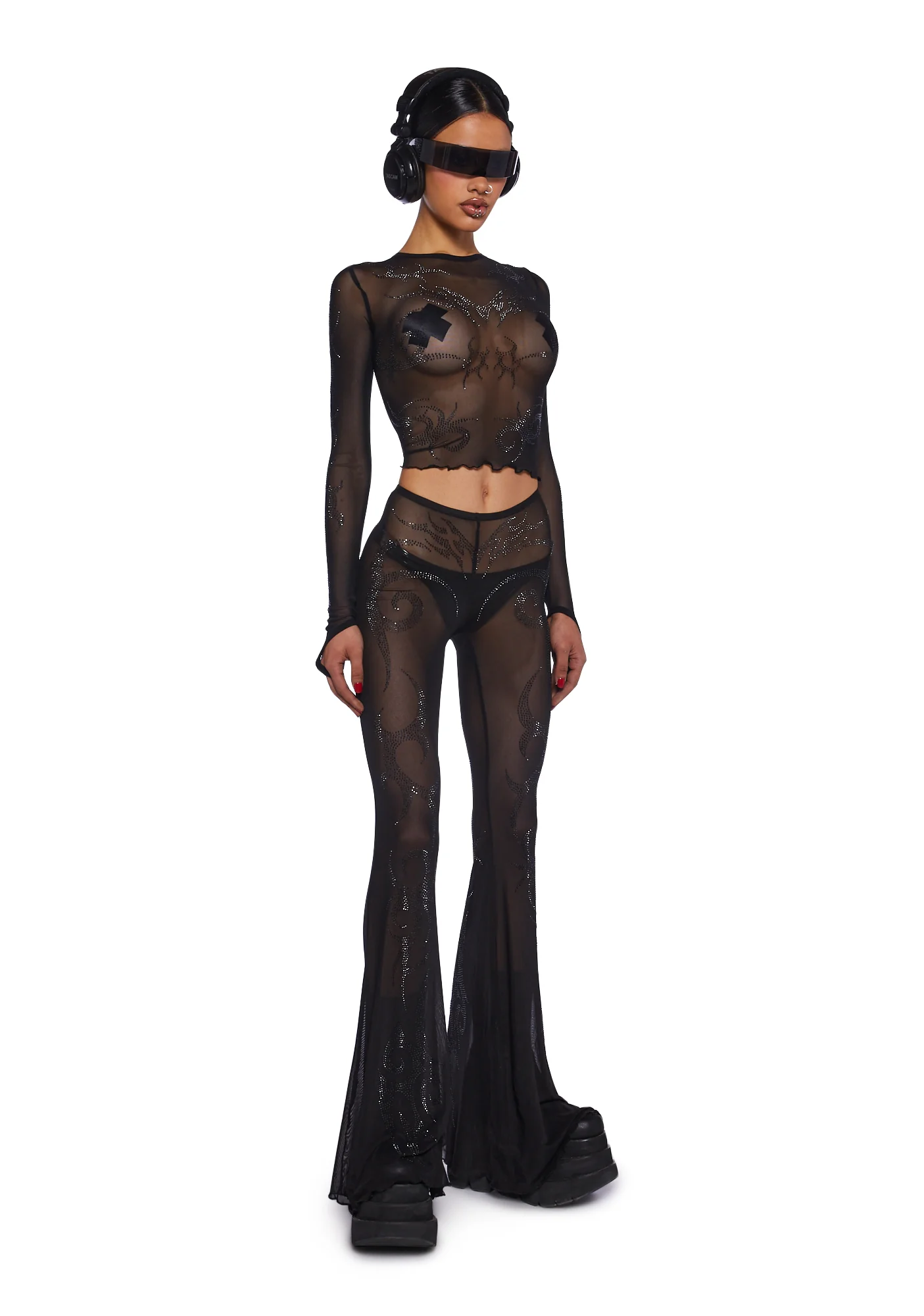 Dark Phoenix Long Sleeve Top - Image 2