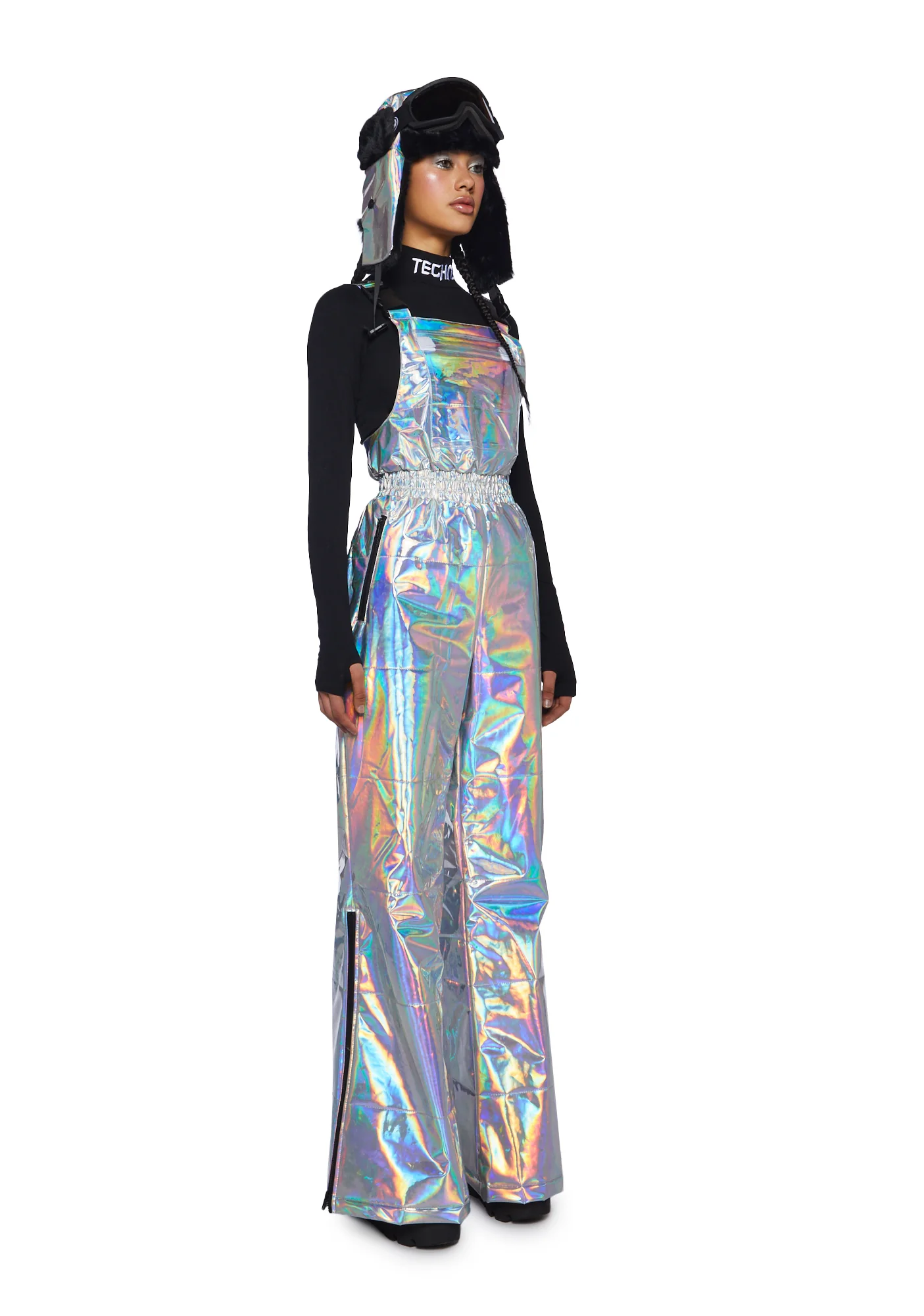 Dark Savage Signals Holographic Jumpsuit - Image 3