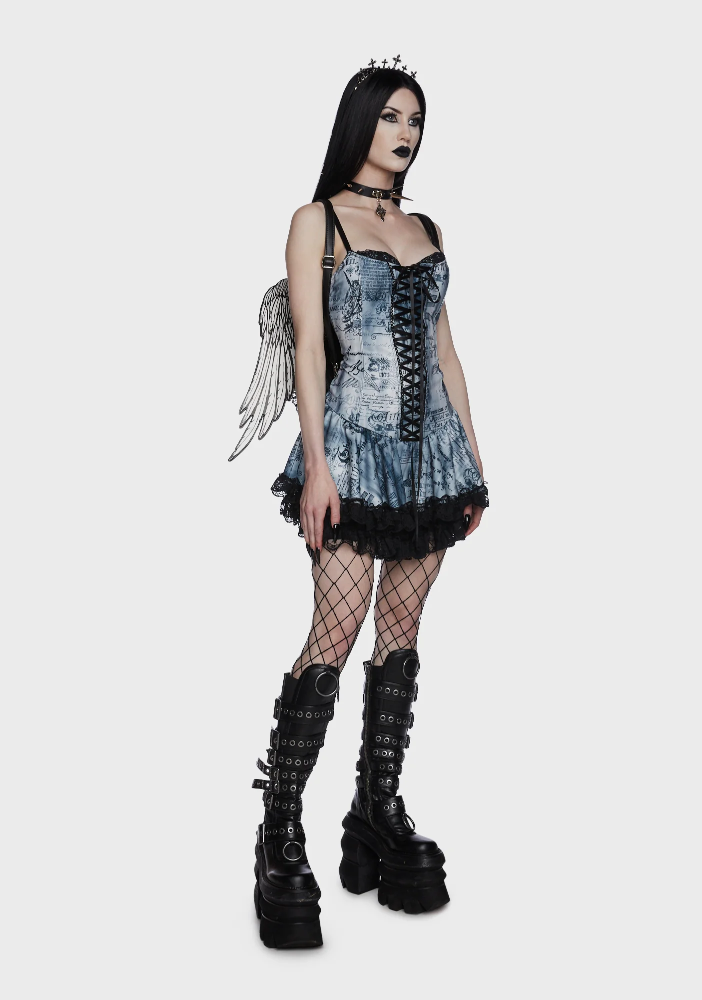 Dark Writings Corset Dress - Image 2