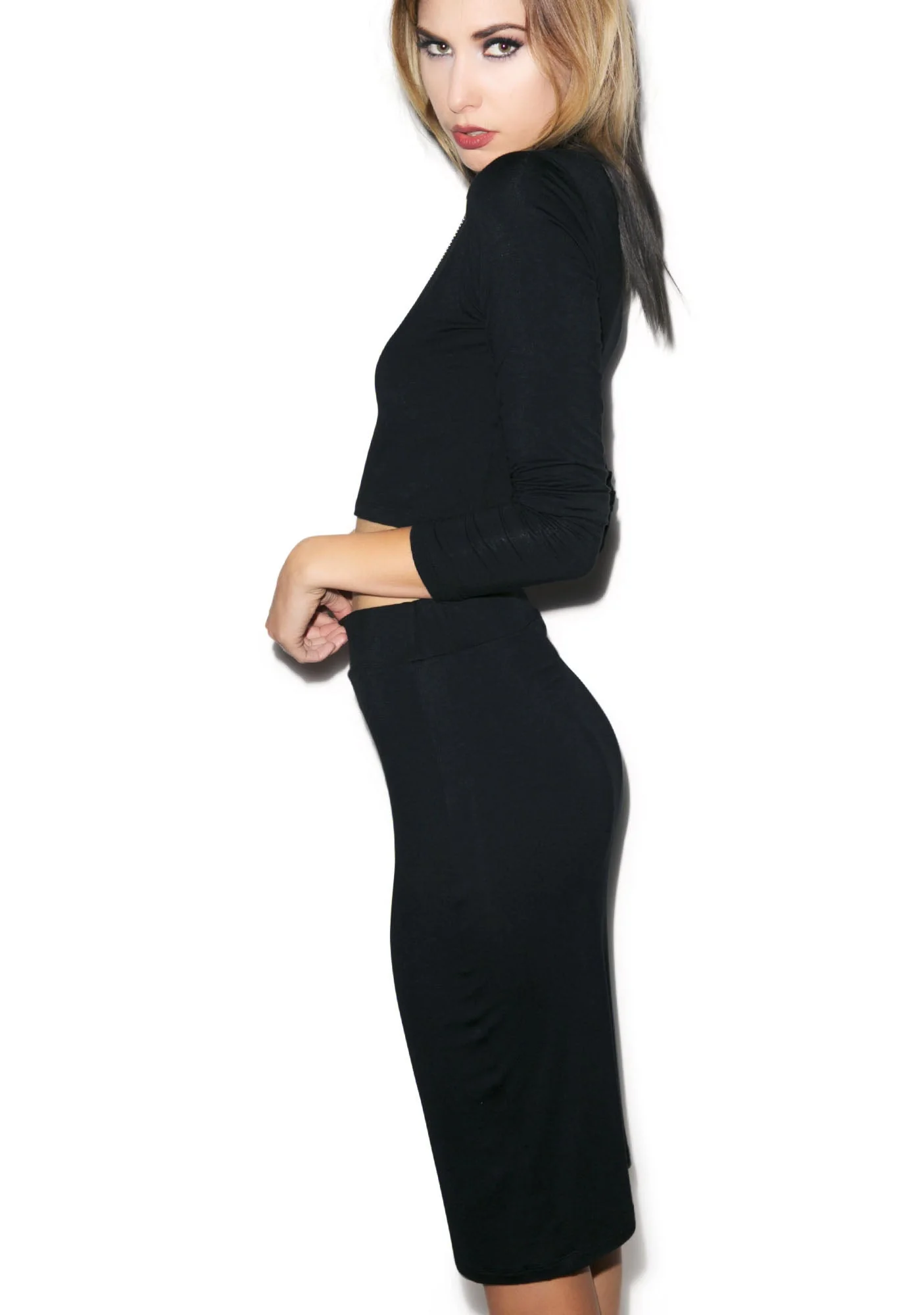 Dat Pencil Skirt - White - Image 20