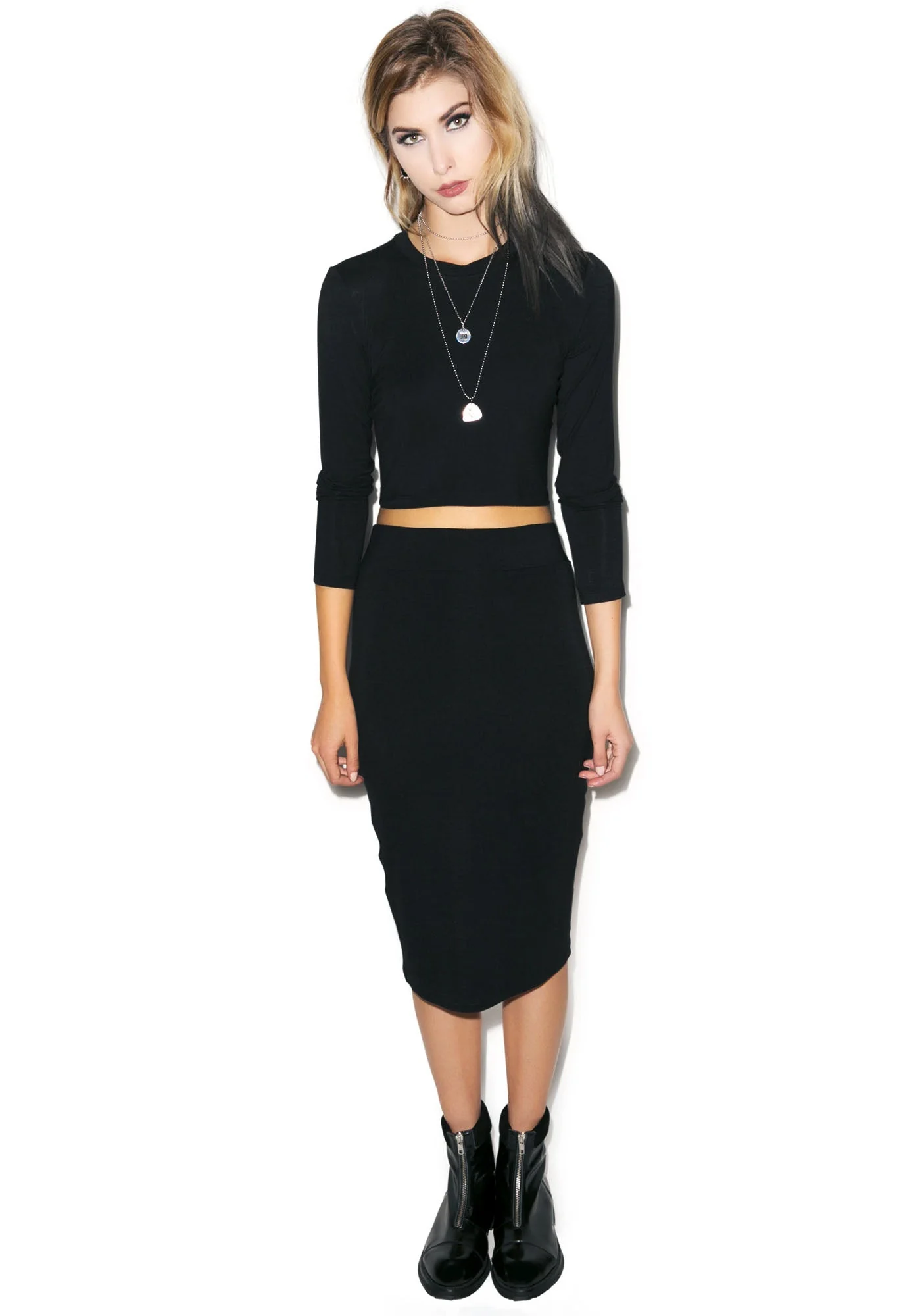Dat Pencil Skirt - White - Image 23