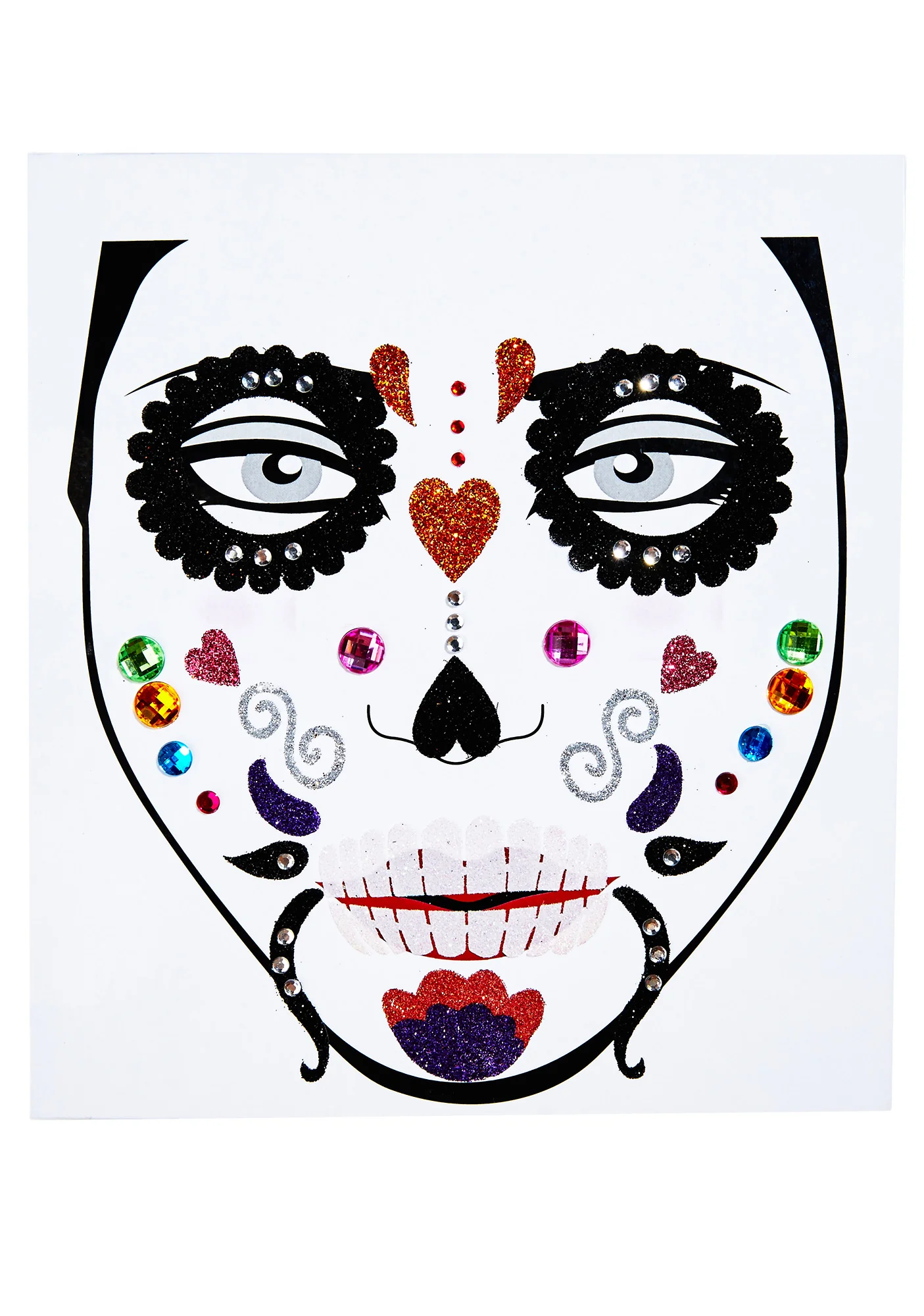 Day Of The Dead Face Jewels - Image 4