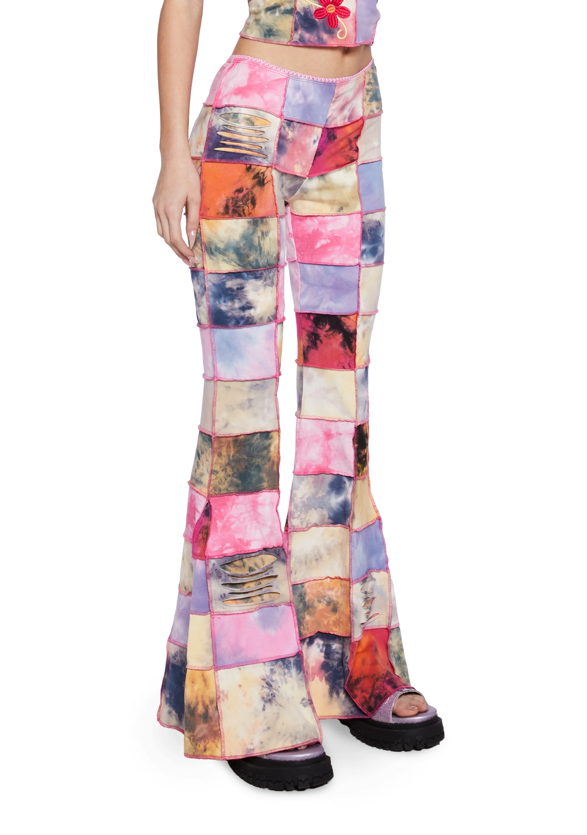 Daydream Dimension Flare Pants - Image 4