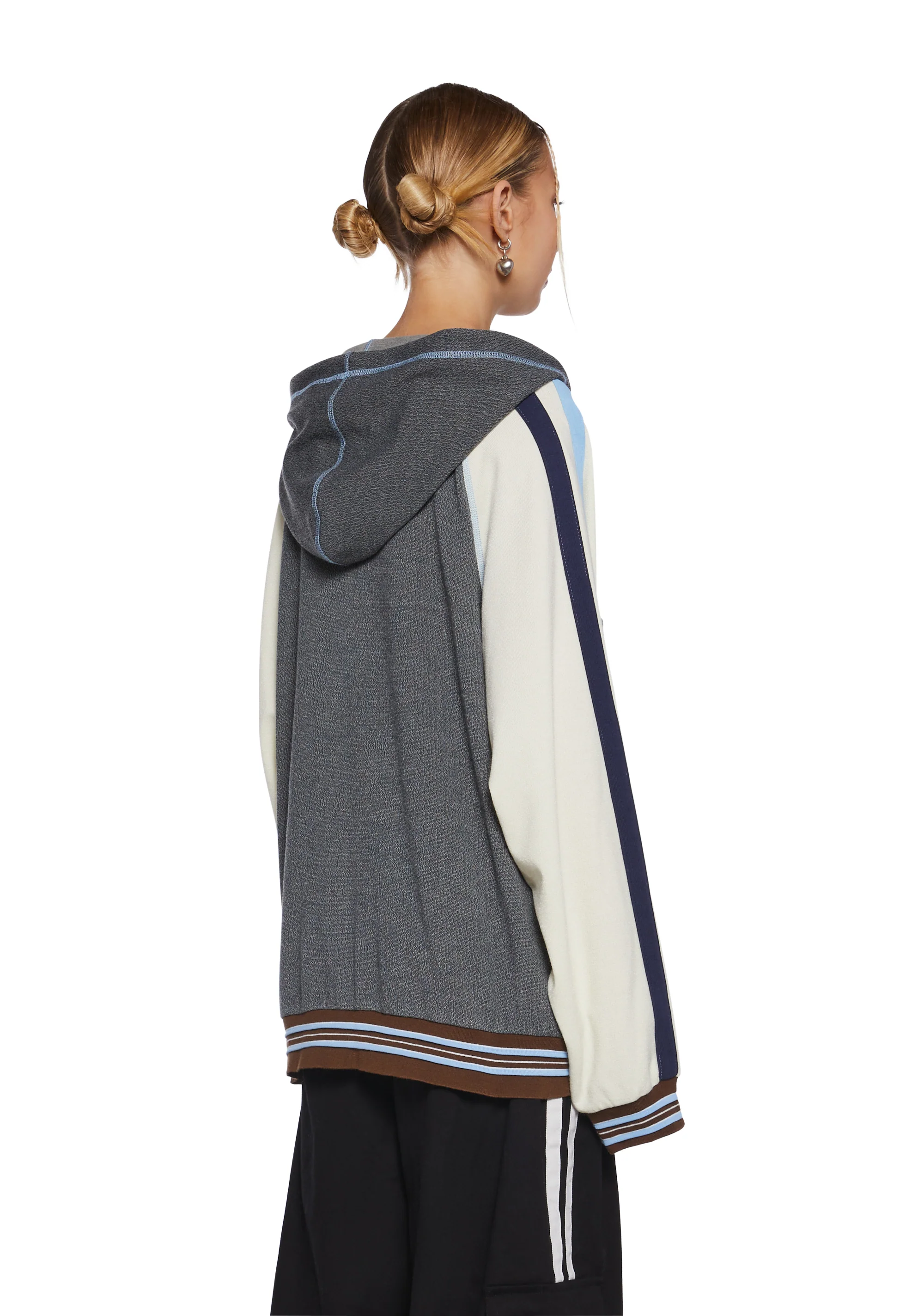 Days Move Fast Oversized Hoodie - Image 3