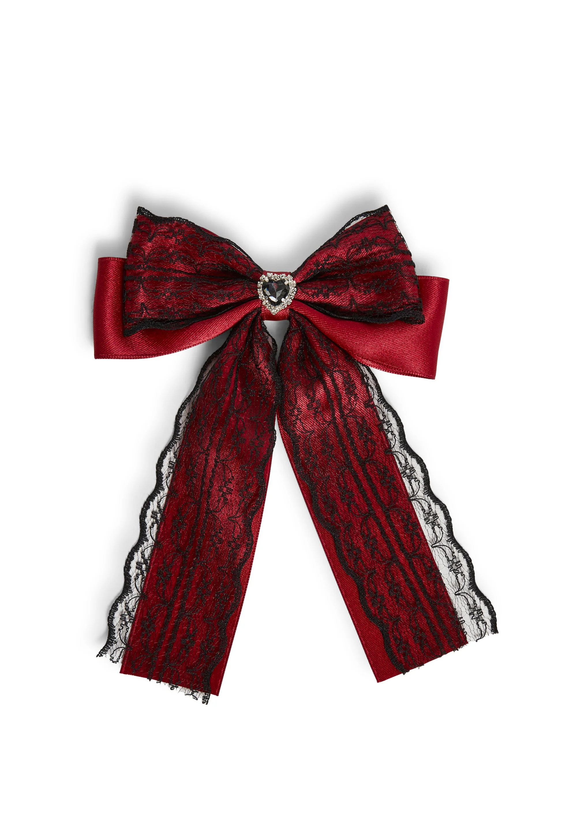 Dazzling Devotion Bow Hair Clip - Image 4