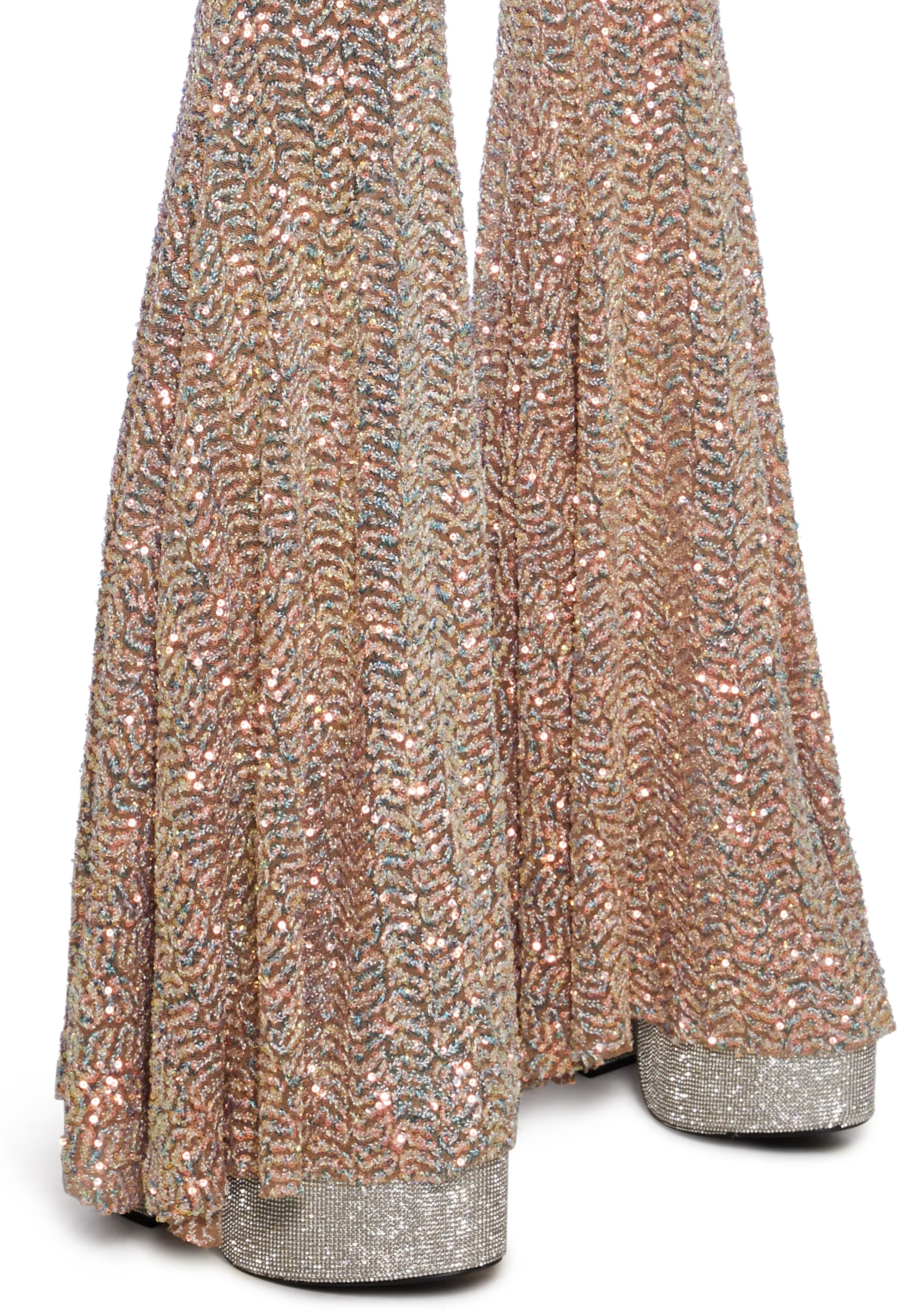 Dazzling Nights Sequin Jumpsuit - Image 5