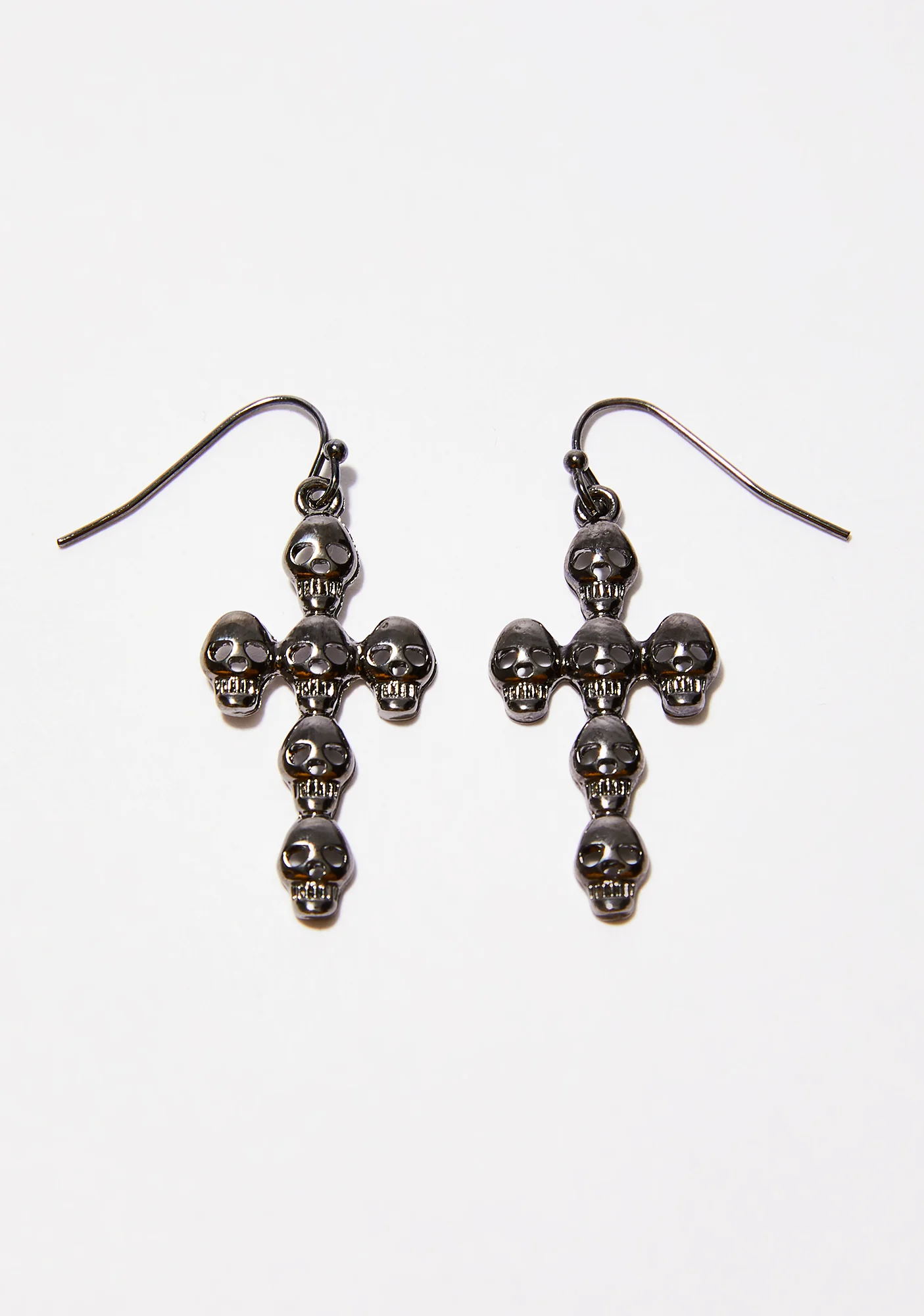 Dead Inside Cross Earrings - Image 2