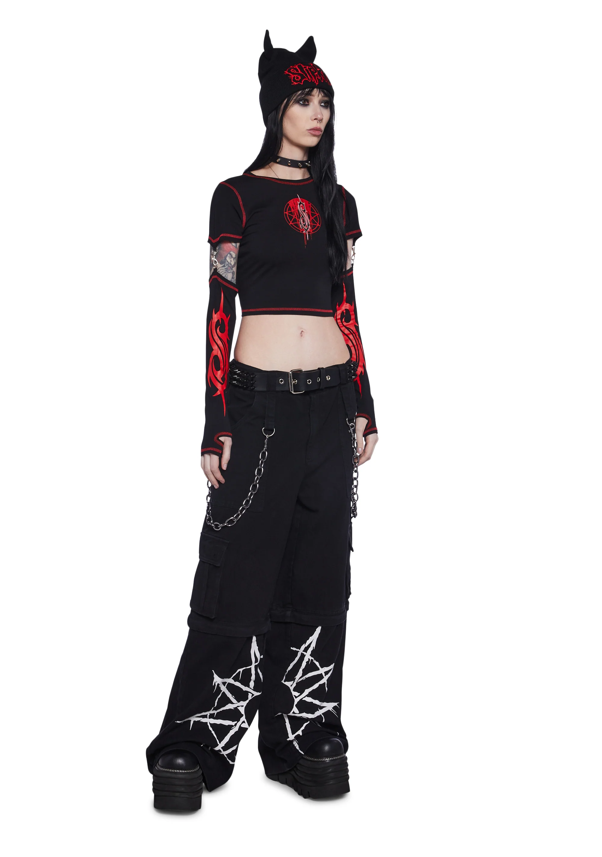 Dead Memories Wide Leg Pants - Image 5