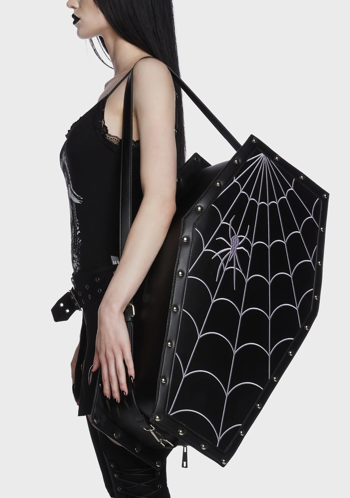 Dead Weight Coffin Weekender - Silver - Image 5