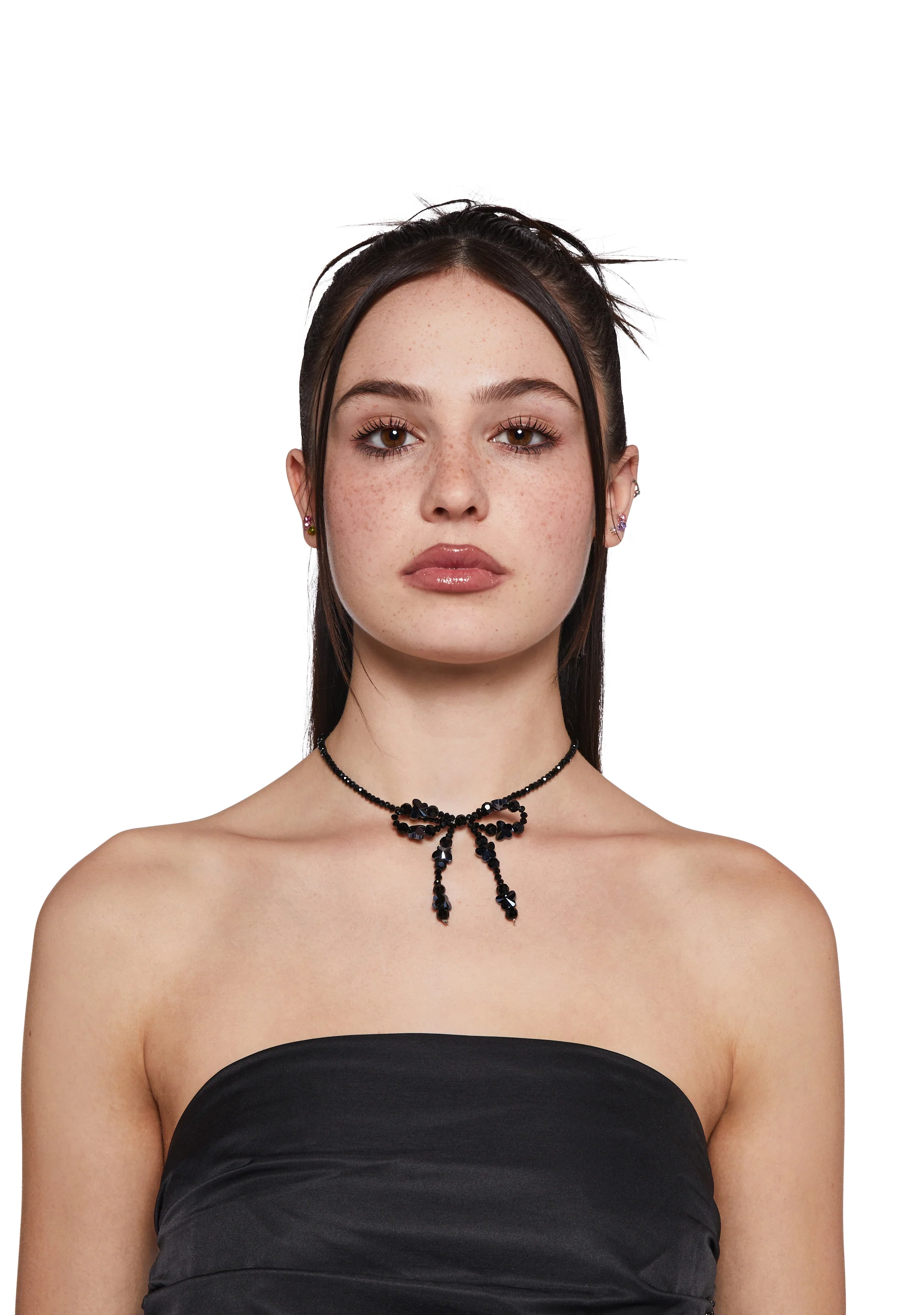 Debonair Chic Bow Necklace - Image 4
